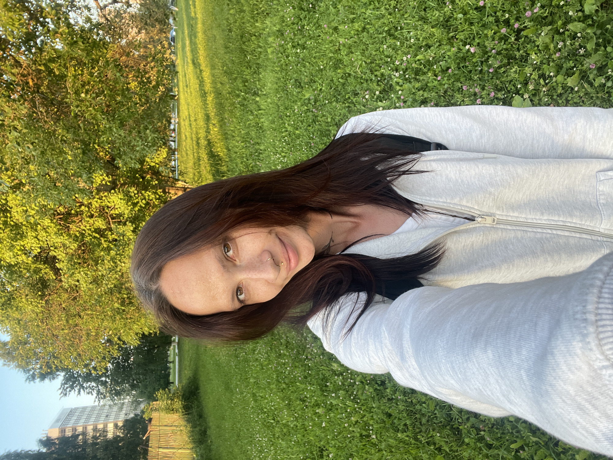 Afternoon walk with huskies in Izhevsk, selfies included