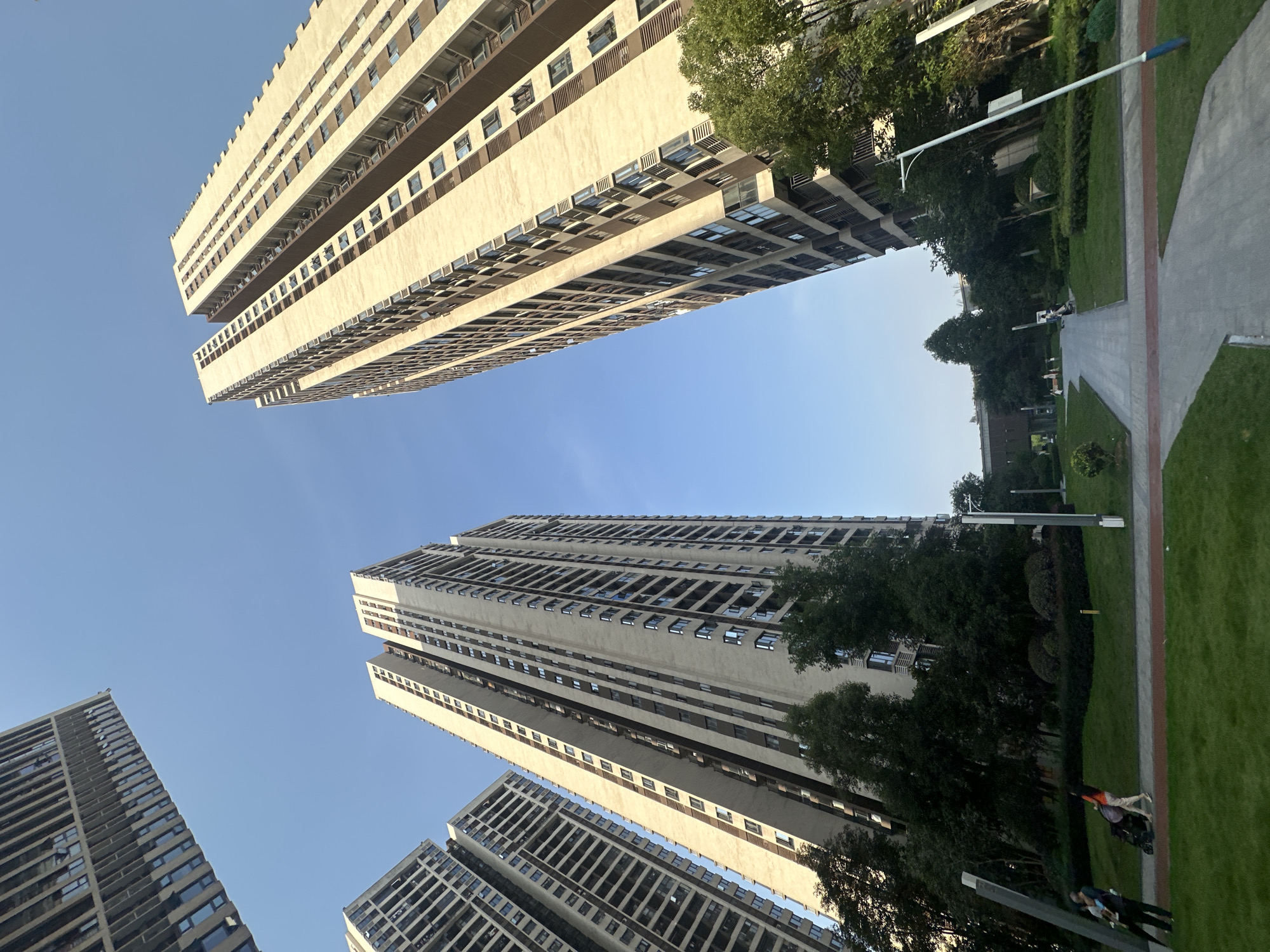 Morning scenes of daily life in Chongqing high-tech district