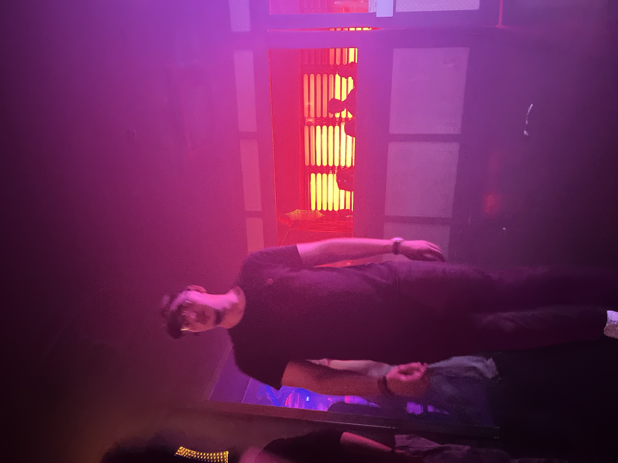 Man observed in illuminated room in Strasbourg