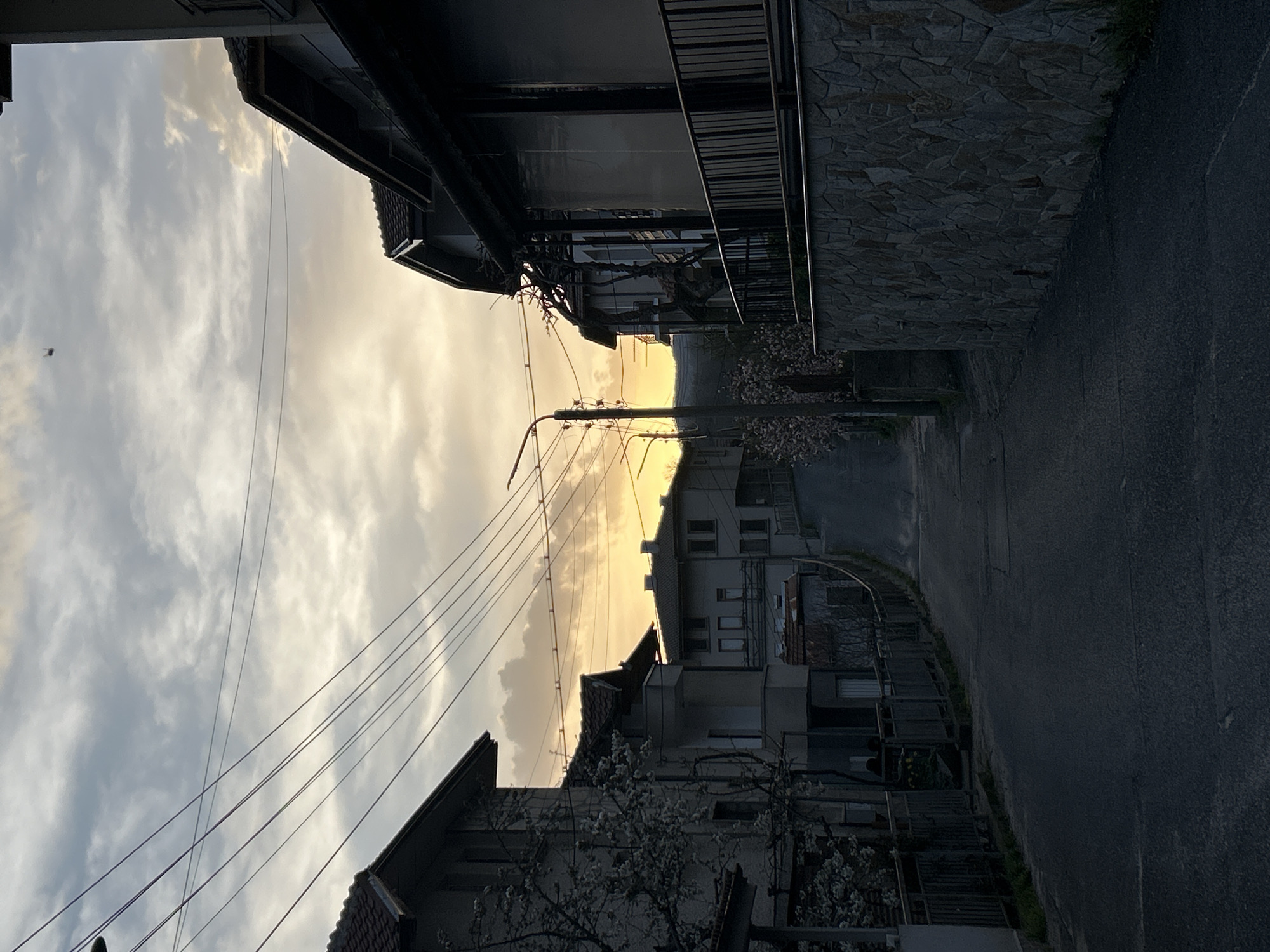 Golden hour street scenes documented across Zlatograd, Bulgaria