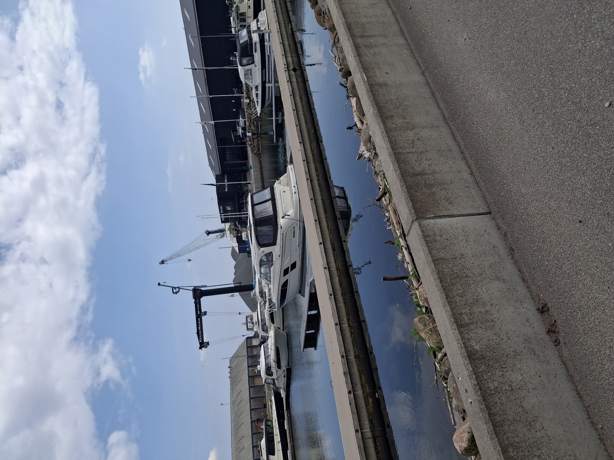 Marina activity documented in Aabenraa, Denmark