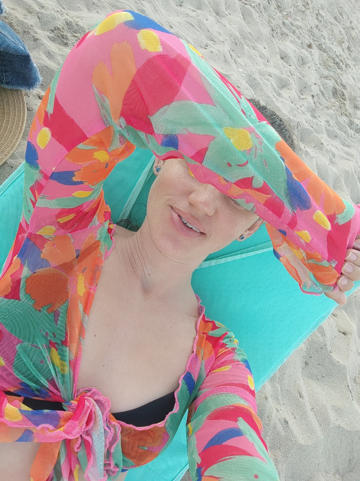 Lazy afternoon on the beach in El Campello, Spain