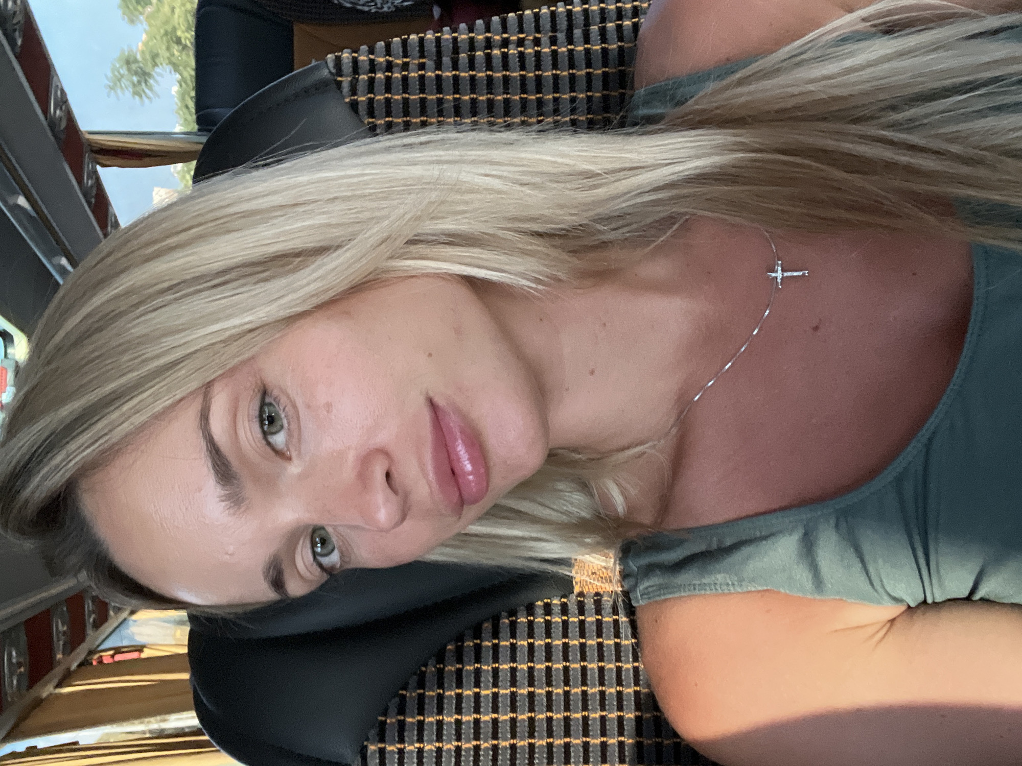 Selfie on a moving bus near Odesa's central bus station
