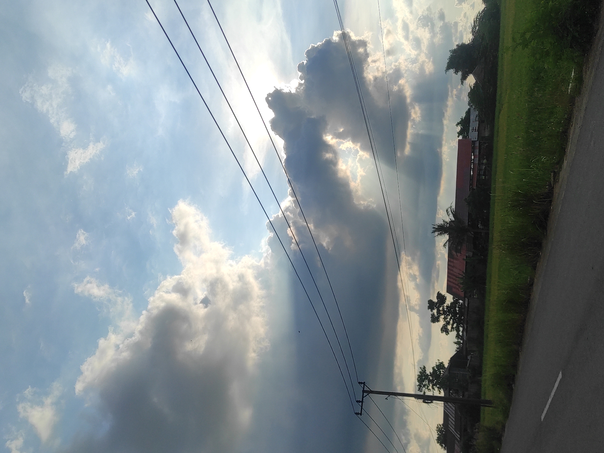 Morning scenes captured from street level in Lhokseumawe, Indonesia