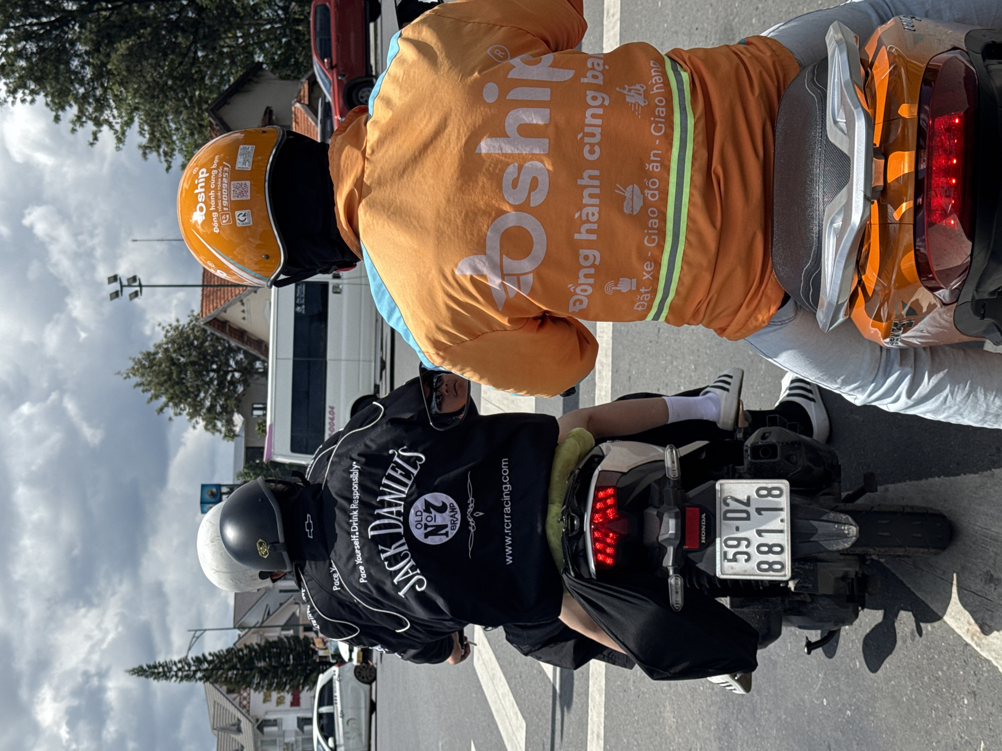 Morning scenes around Da Lat: motorcycle rides, horses, lake gatherings