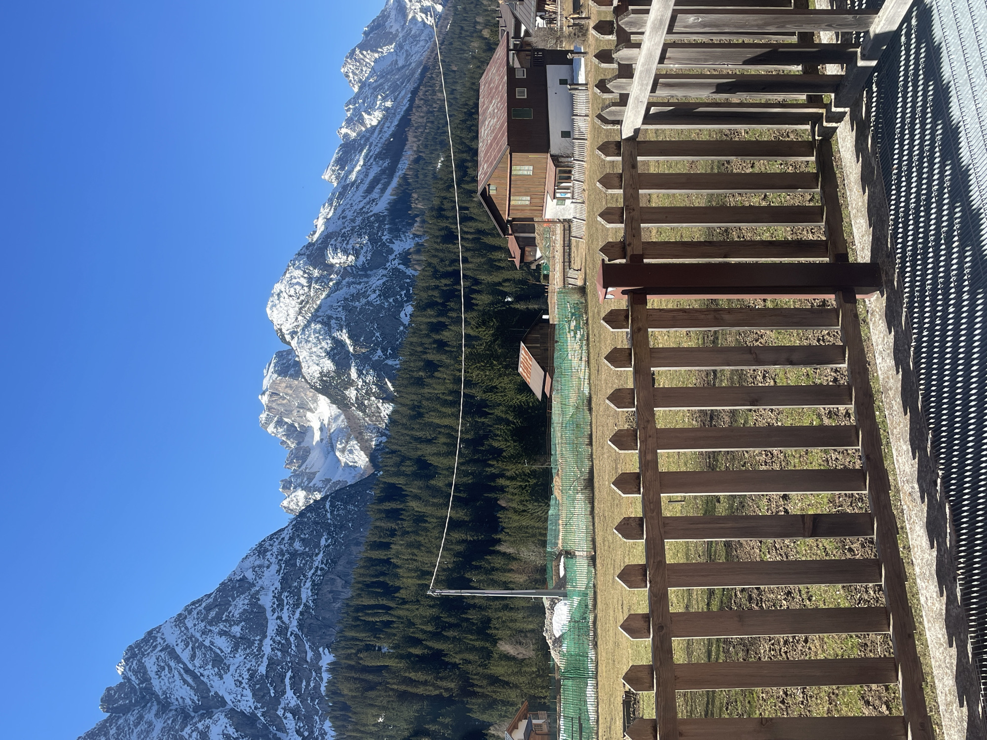 Mountain landscape views captured in Sappada, Italy