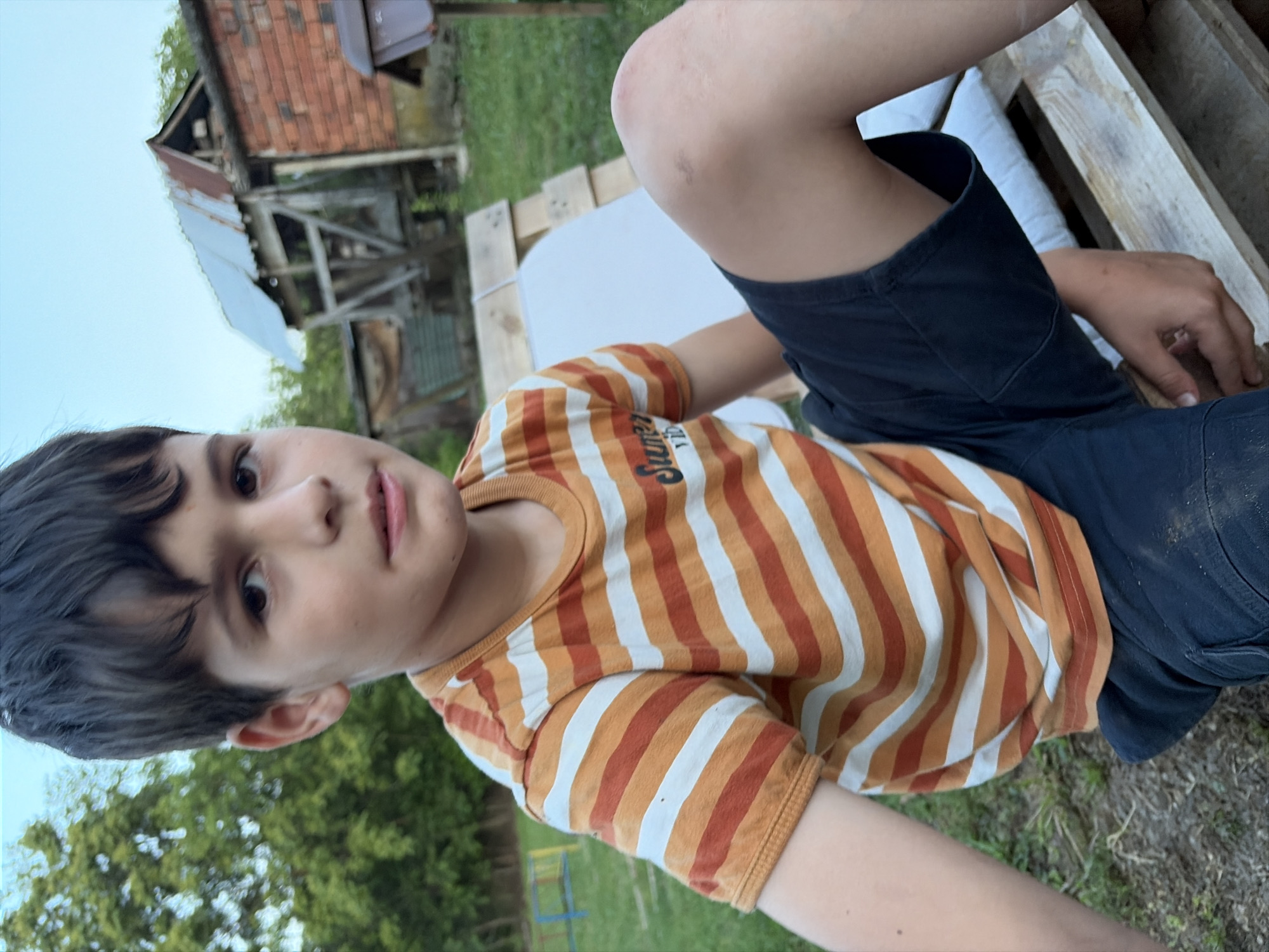 Everyday life moments documented in Bulgarian village over evening hours