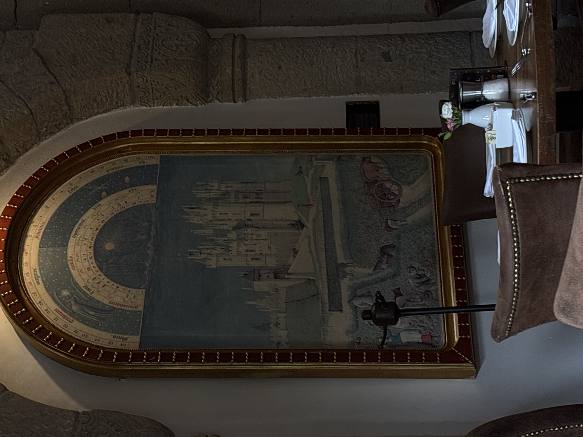 Interior architectural details documented in Mexico City building
