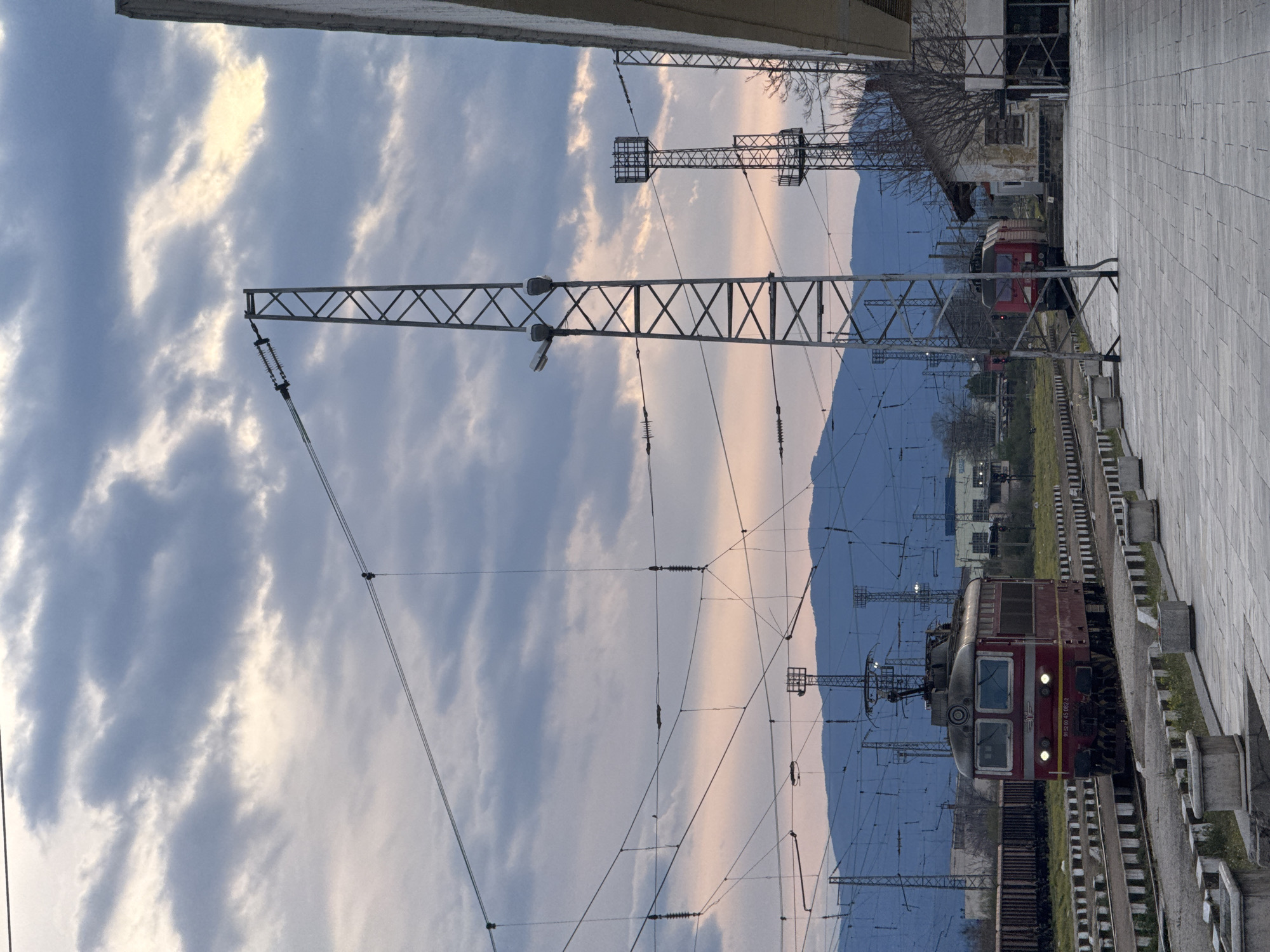 Railway photos and selfie captured in Karlovo, Bulgaria