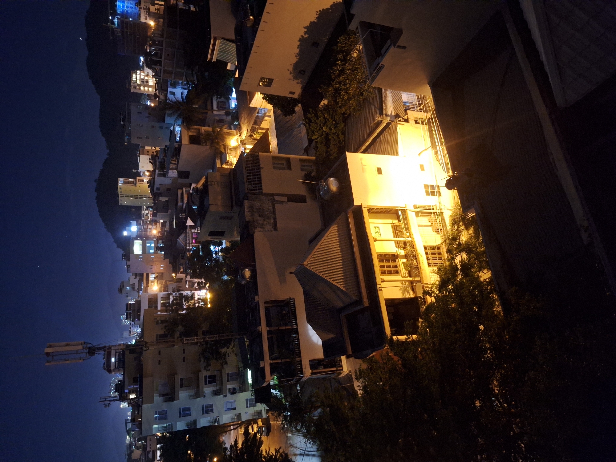 Nha Trang's nighttime streets and skyline, seen from all angles