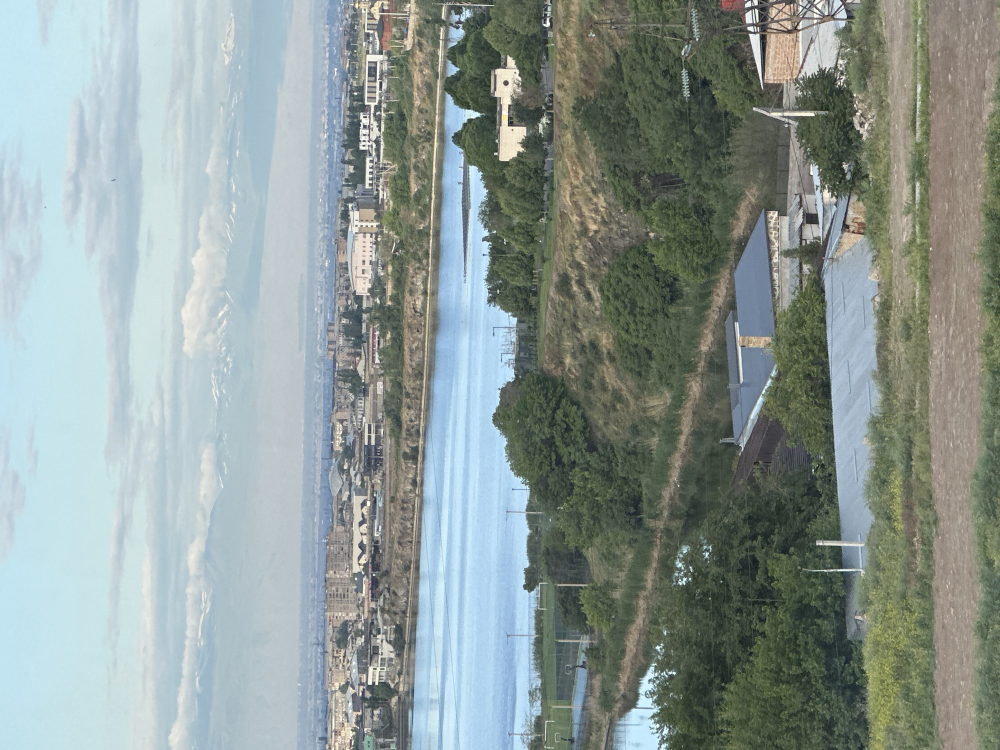 Early morning aerial documentation of Yerevan cityscape from multiple viewpoints