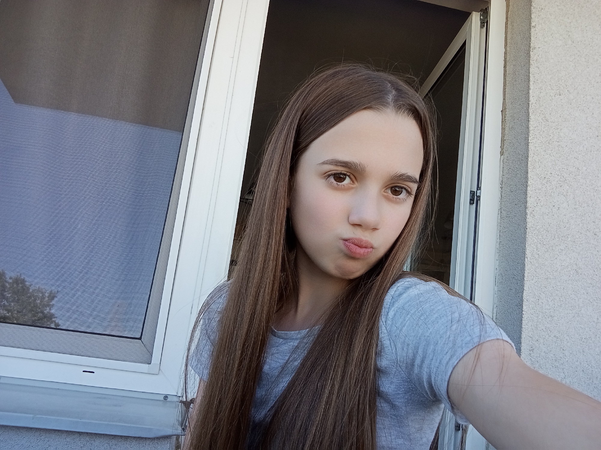 Afternoon at home in Radzymin, selfies and casual snapshots