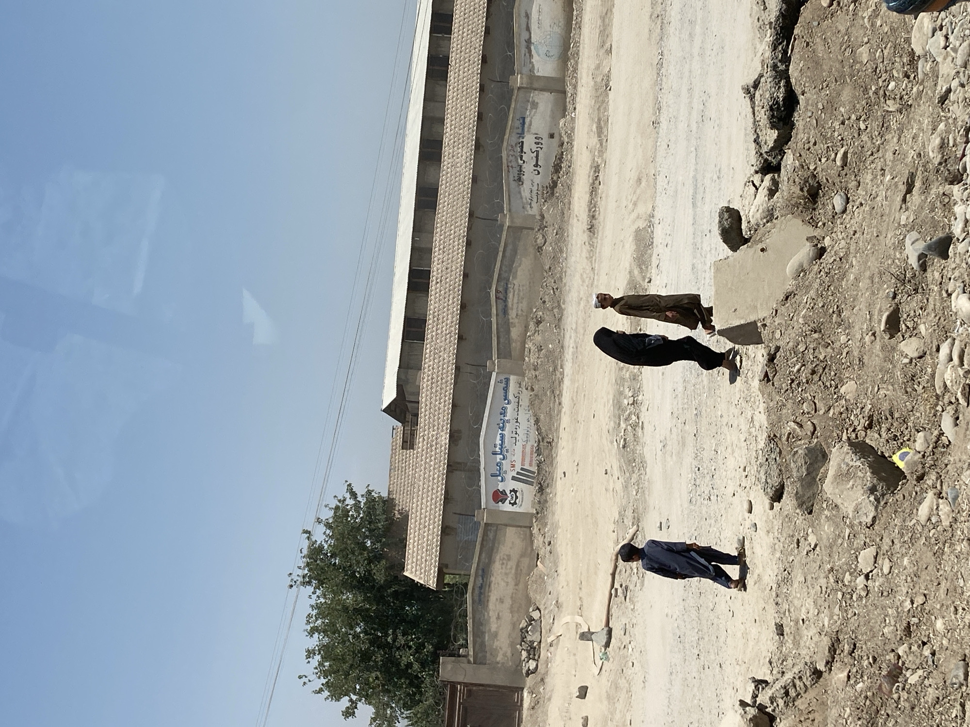 Street life and market stalls in Kokaran, Afghanistan