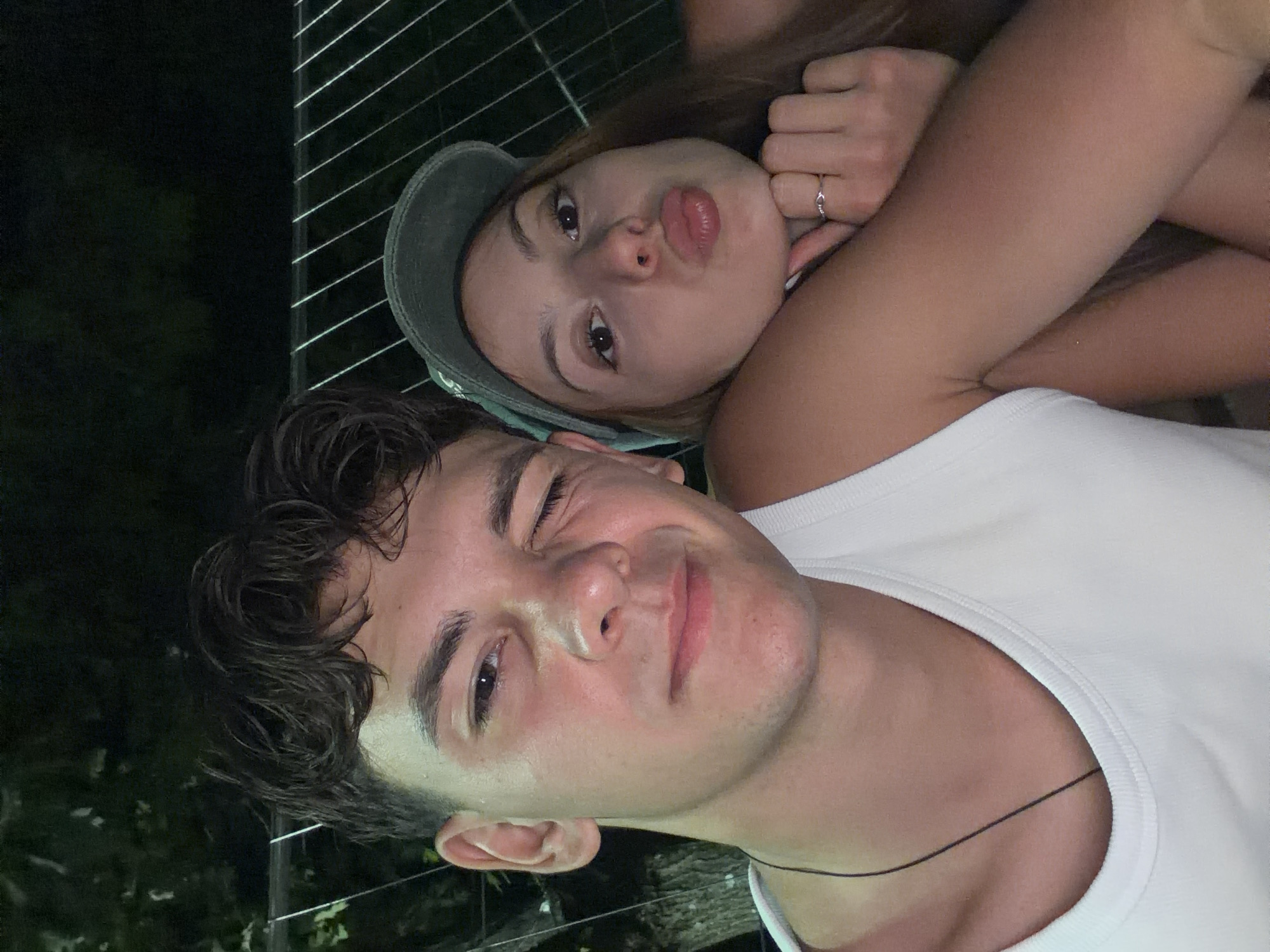 Selfies and ice cream on a summer night in Blagoevgrad