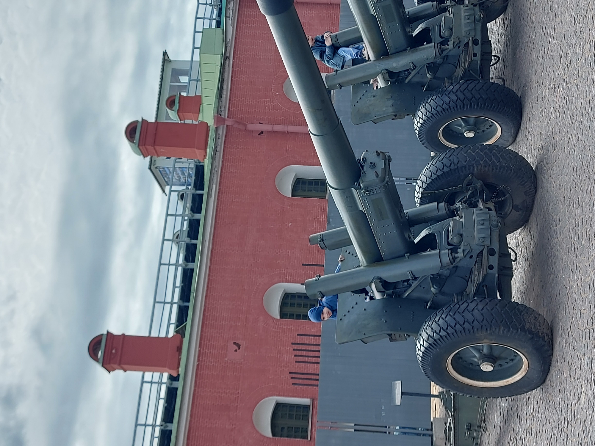 Tourists explore Peter and Paul Fortress exhibits in Saint Petersburg