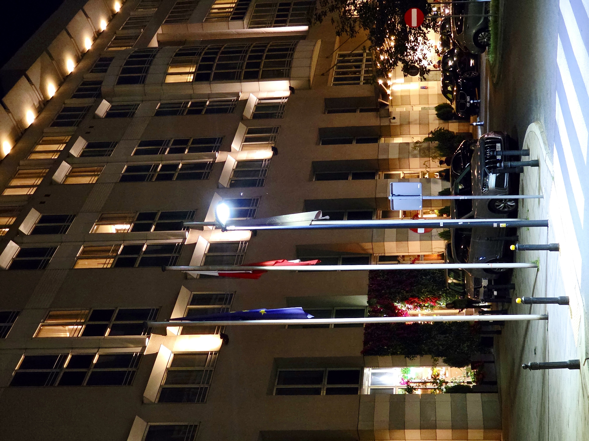 Night tour through Warsaw's city center, June 2026