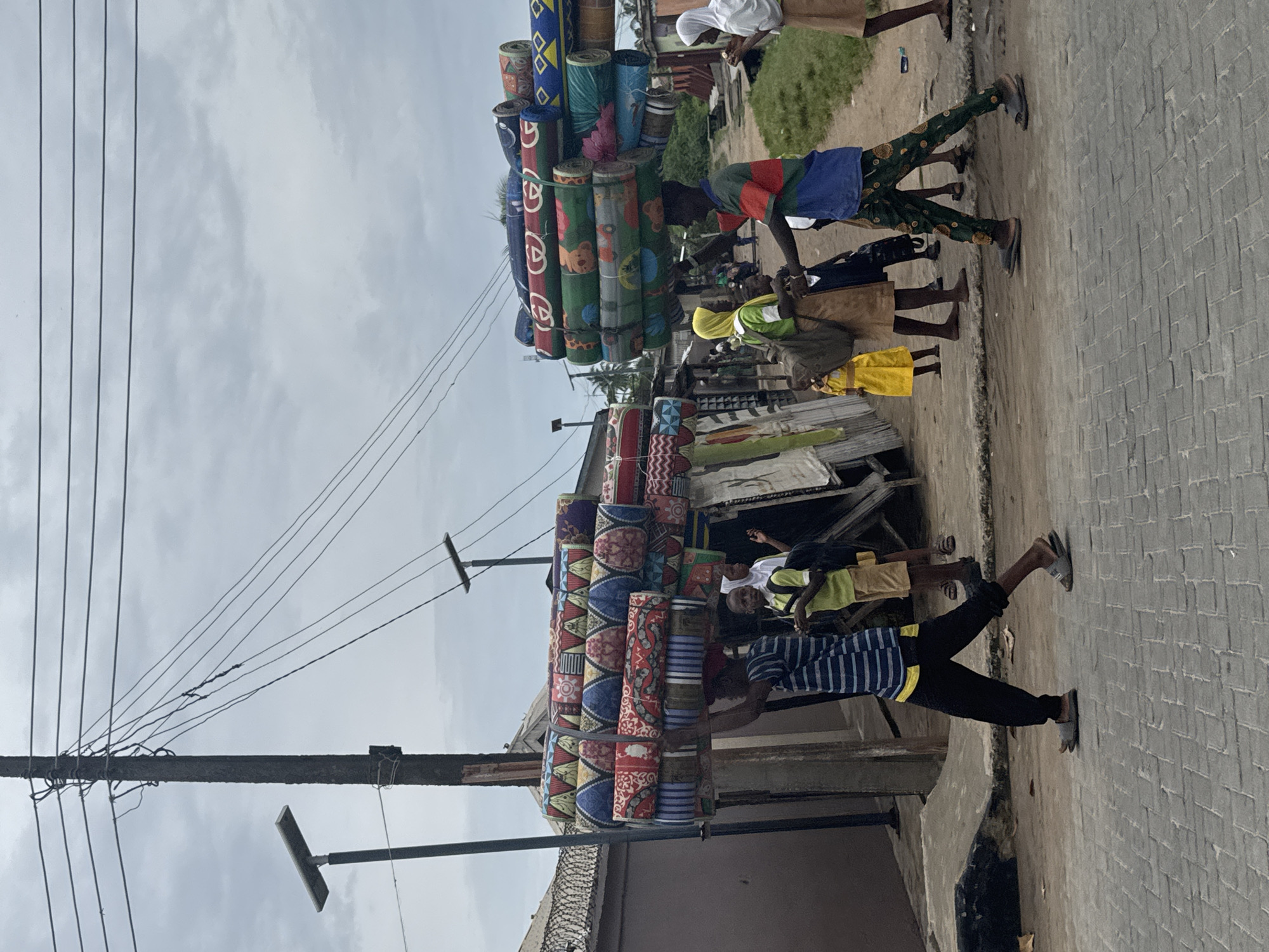 Daily street life documented in Badagry Nigeria