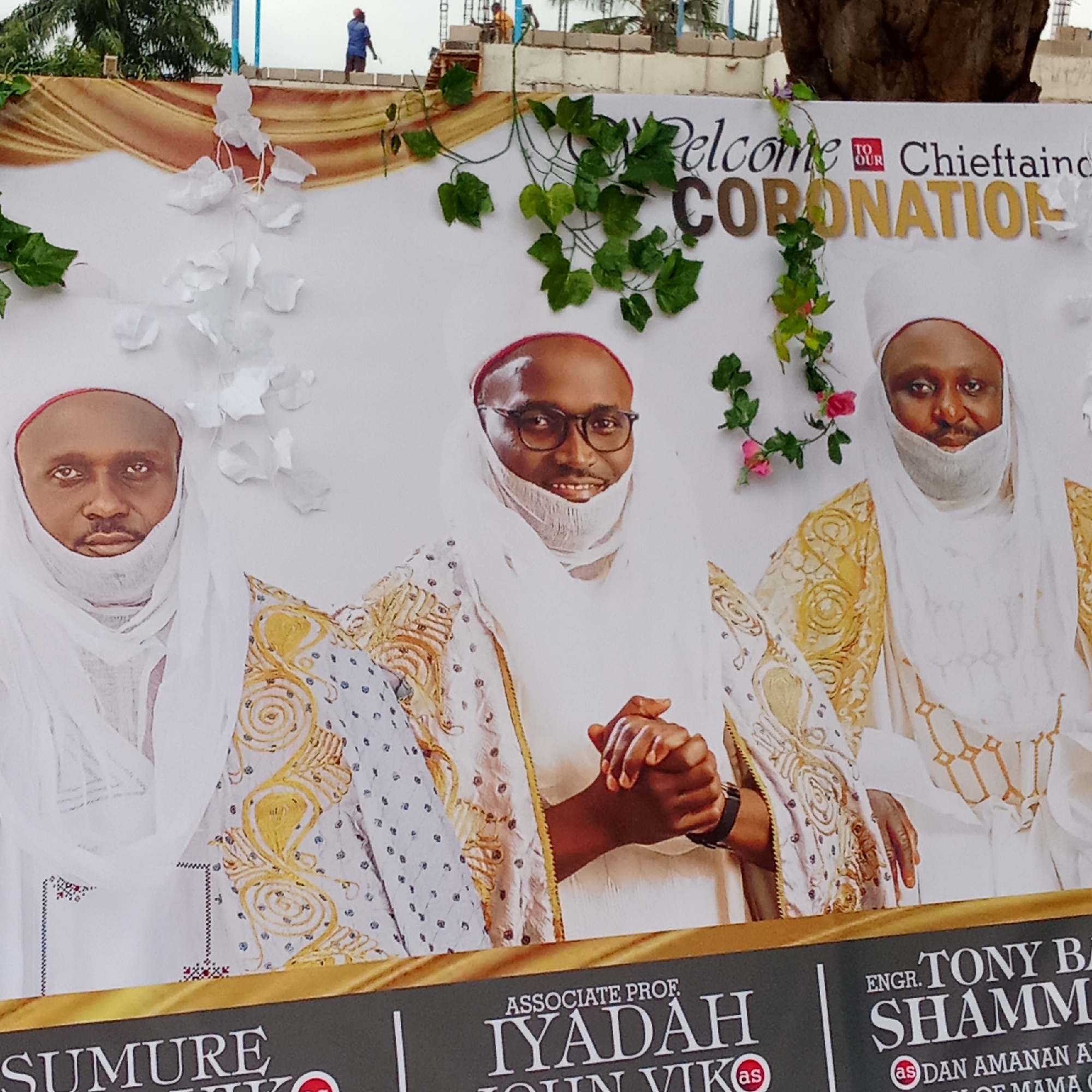 Chieftaincy coronation preparations mix with everyday life in Akwanga