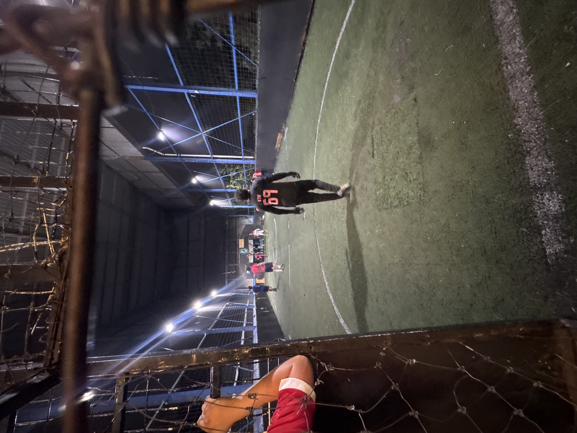 Indoor soccer activity observed in Puebla, Mexico