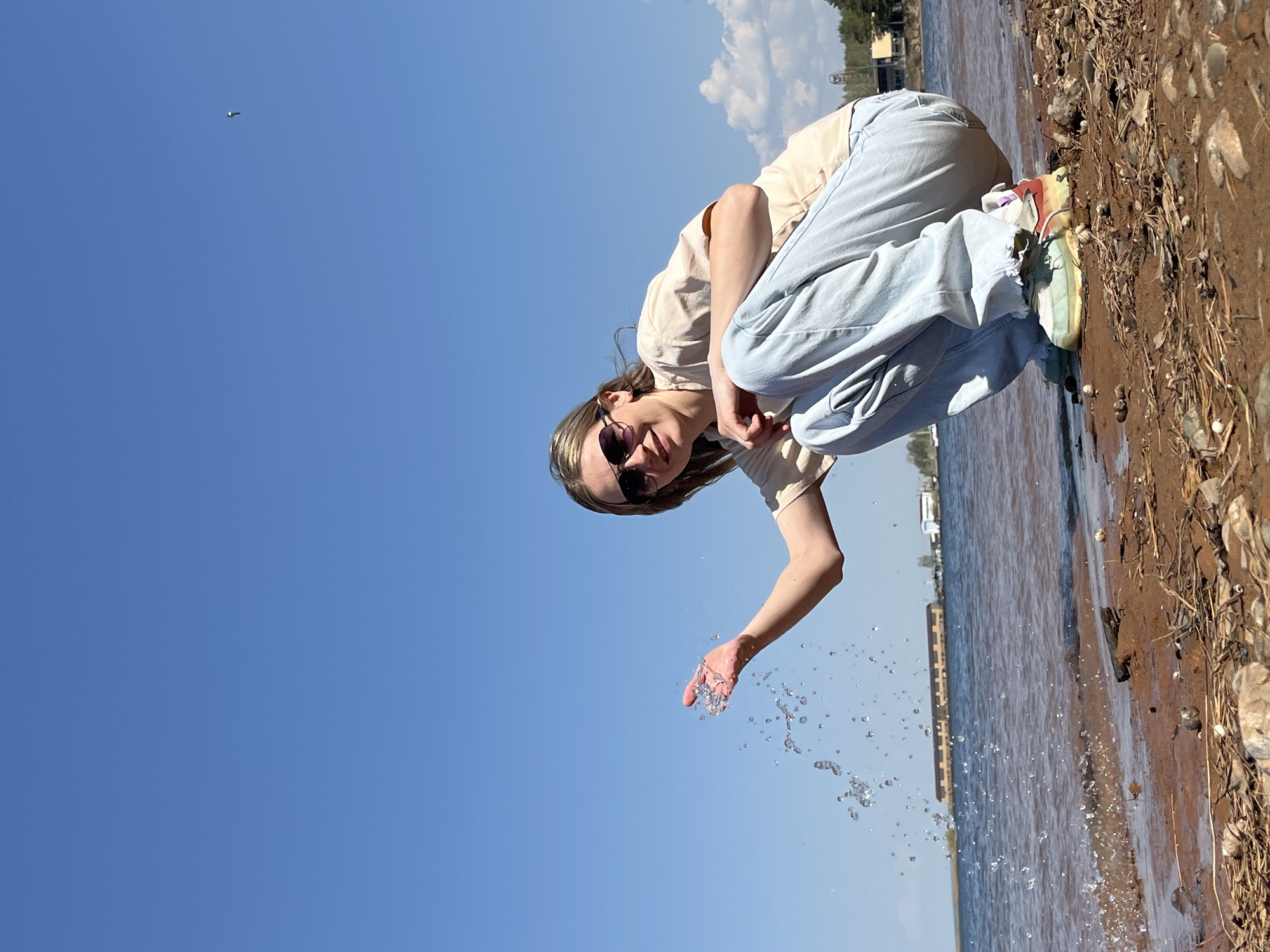 Families enjoy spring morning recreation in Chaikovsky waterfront parks