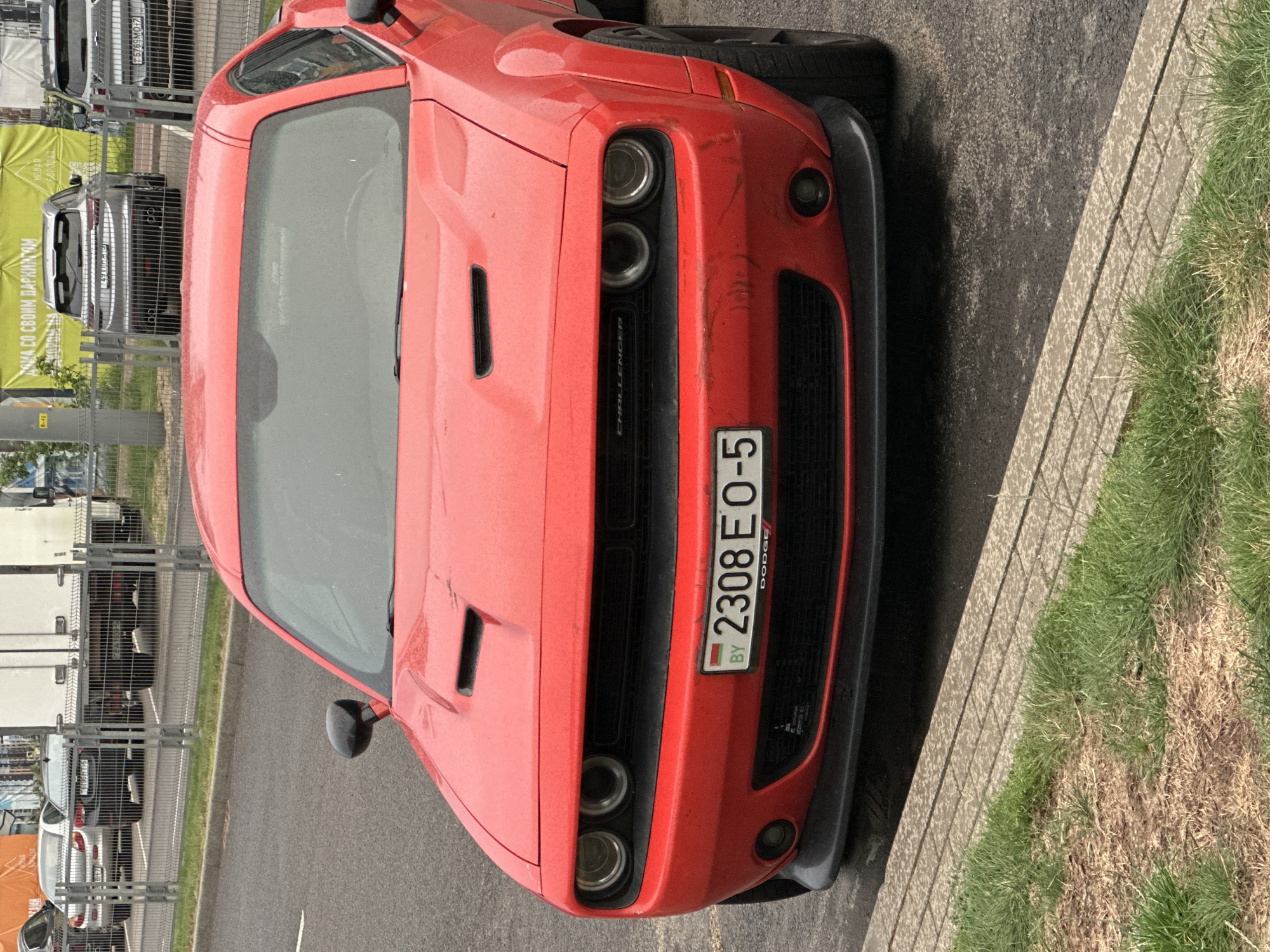 Rural Belarus witness documents cars, aircraft, flowers during overcast evening