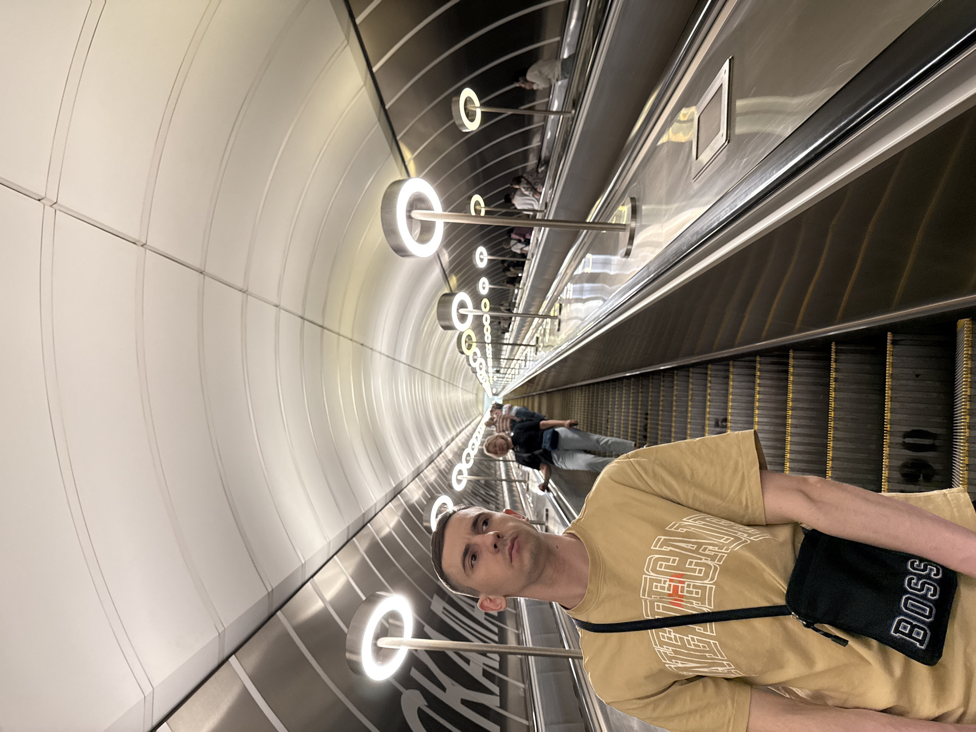 Moscow Metro and urban scenes documented across city locations