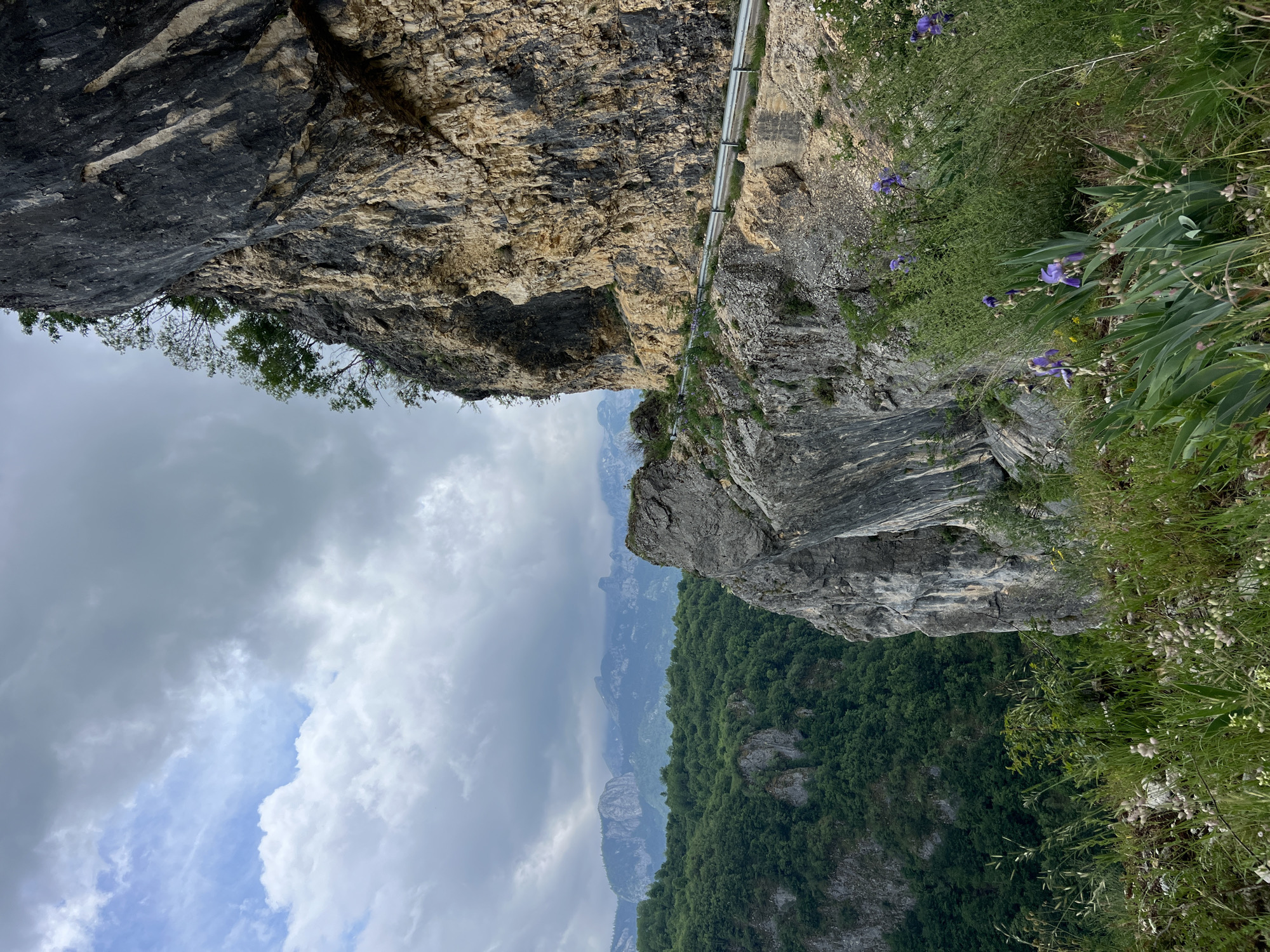 Two women pose for selfie near Montenegro canyon