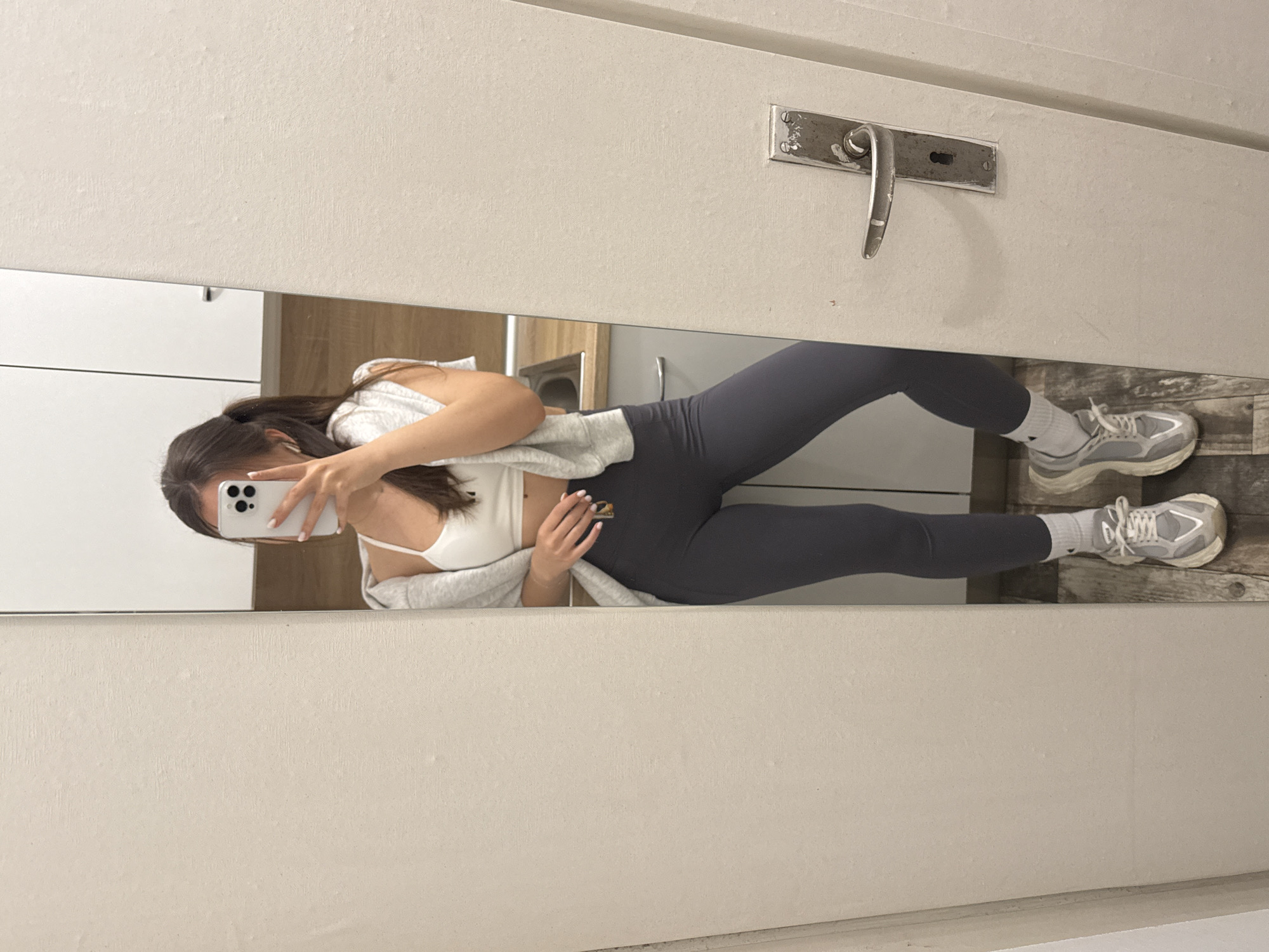 Woman's daily moments documented across Sofia over afternoon hours