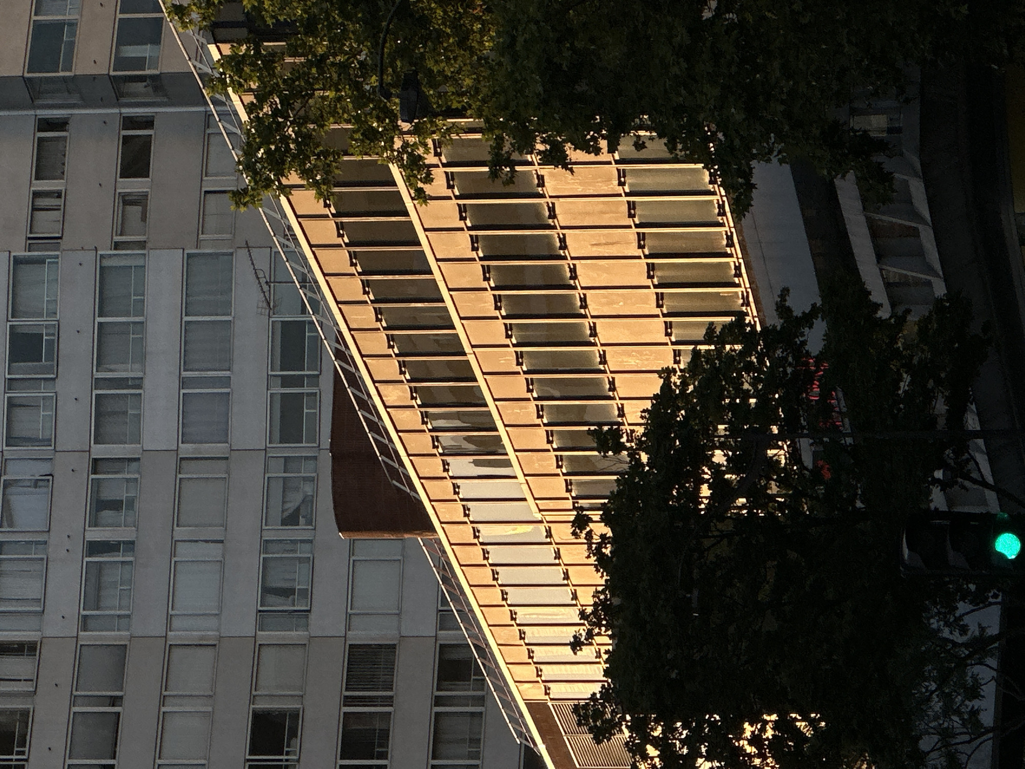 Golden hour street scenes around Galeries Lafayette, Paris