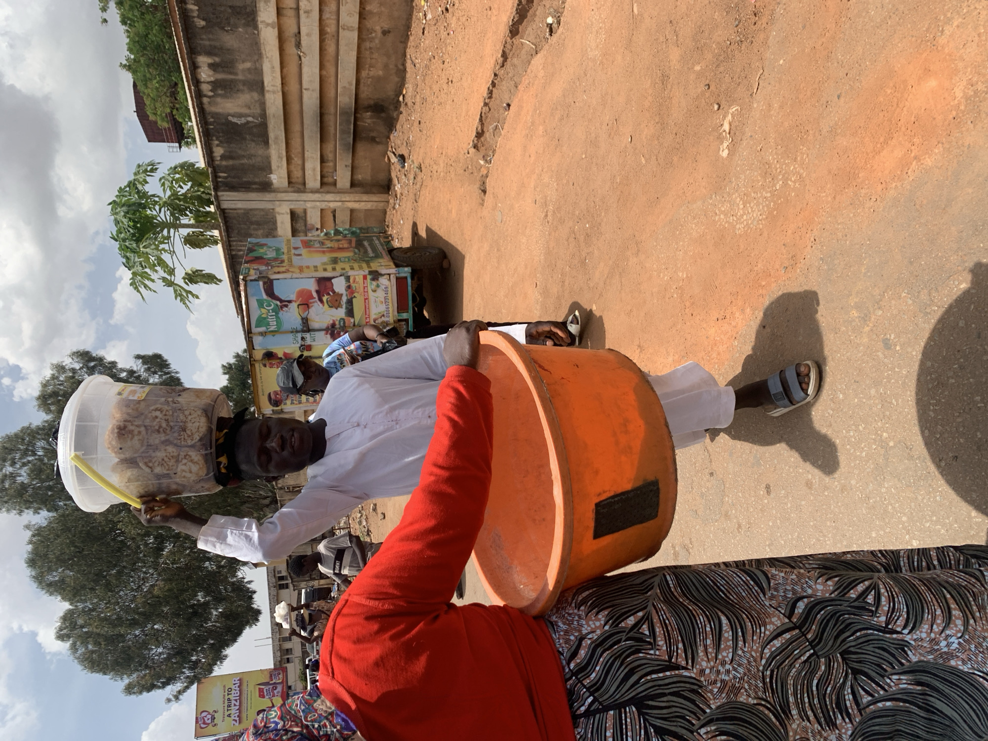 Daily market life captured across Jos, Nigeria street vendors