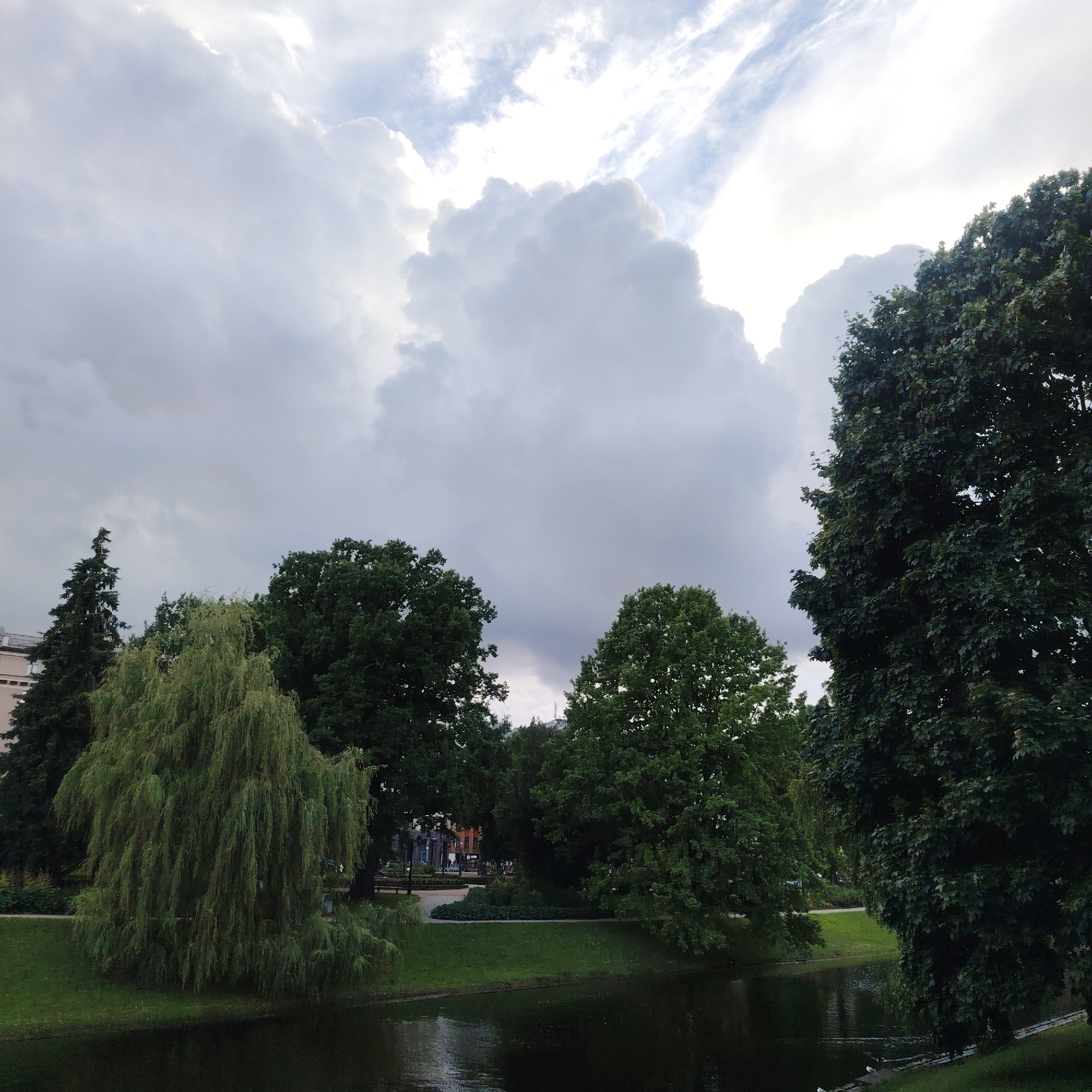 Afternoon stroll through Riga's canals, parks, and historic streets