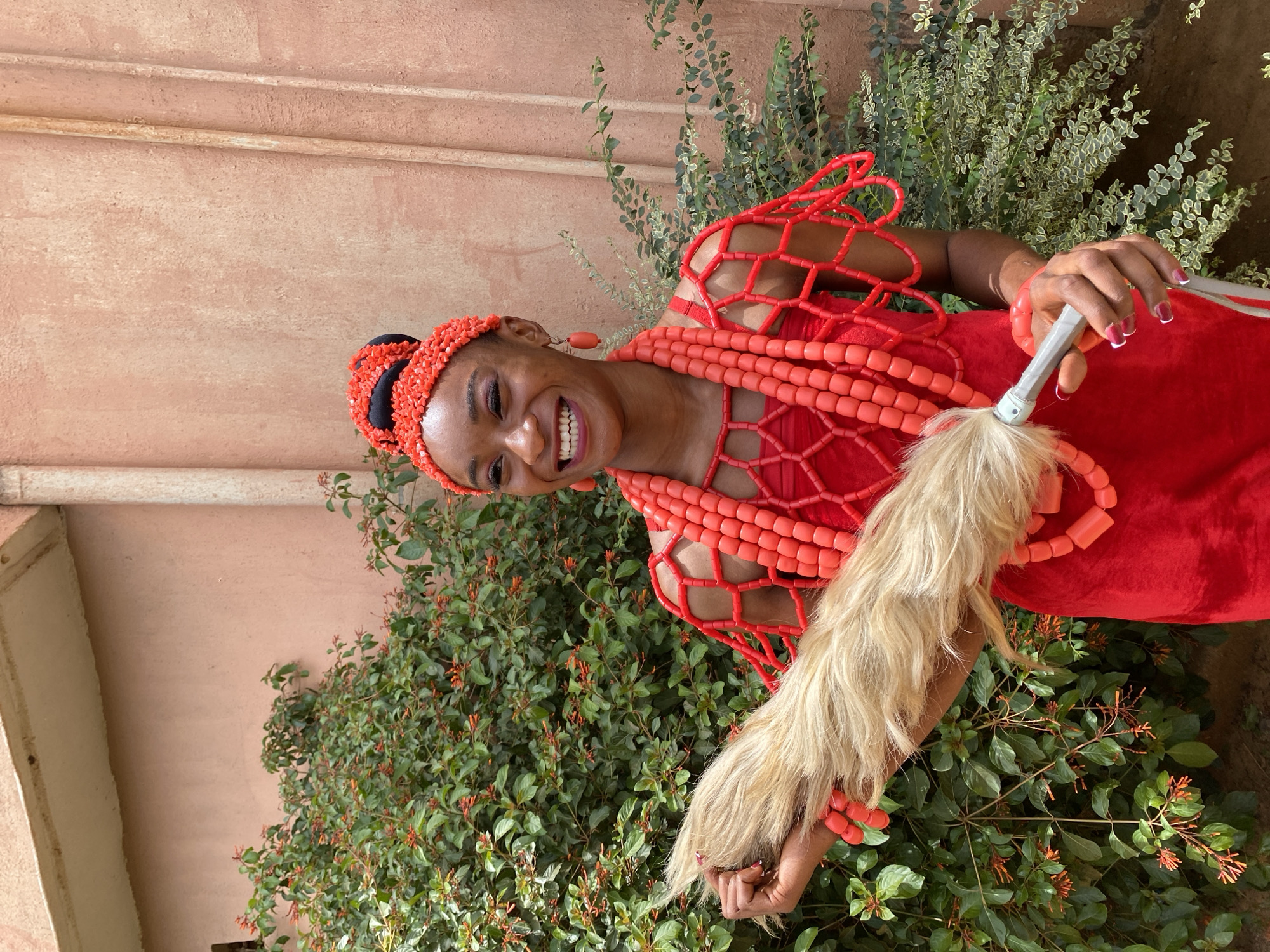 Traditional gathering of Nigerian women in Gwong celebrates culture