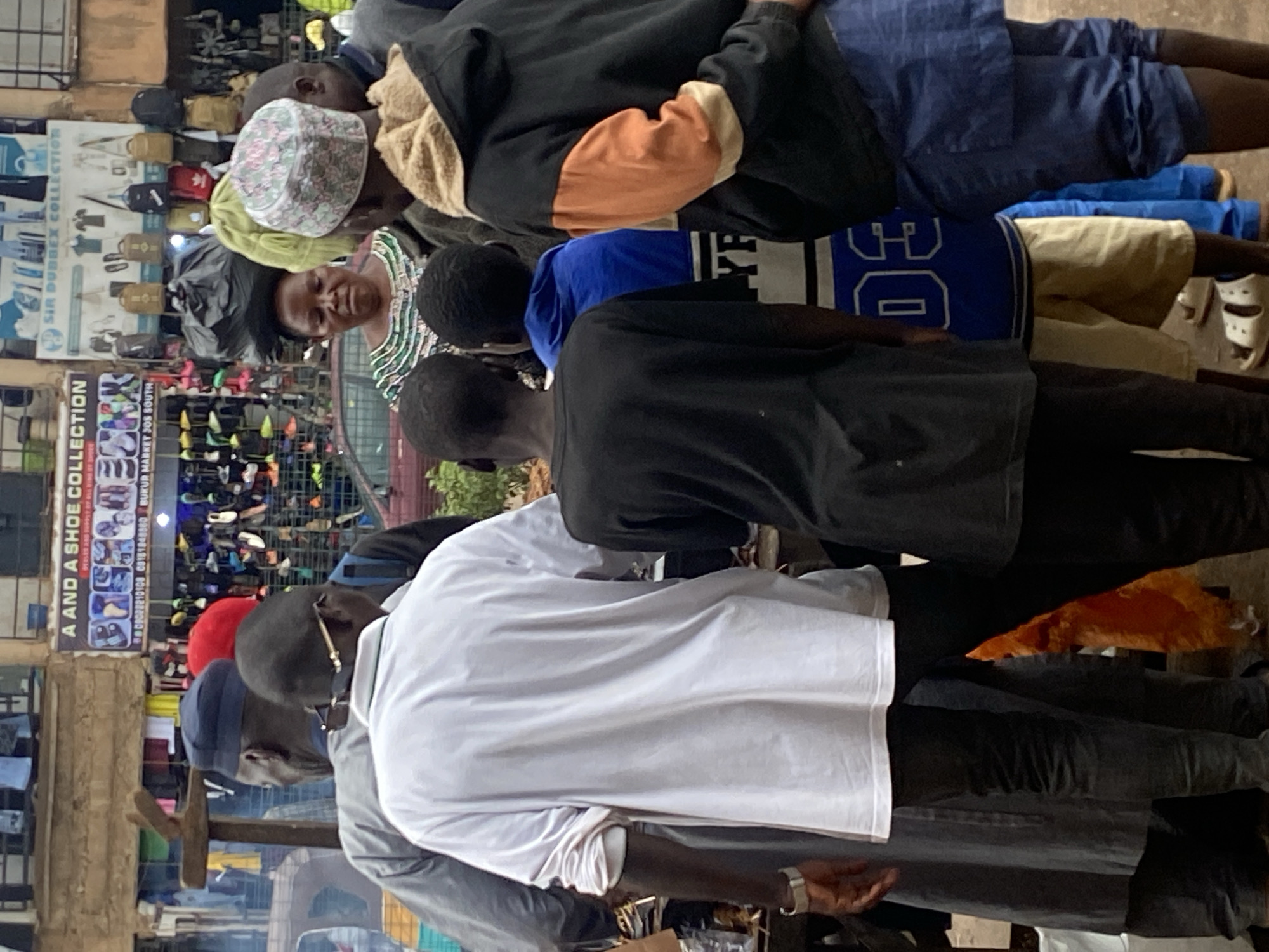 Bukuru street market in full swing on a July afternoon