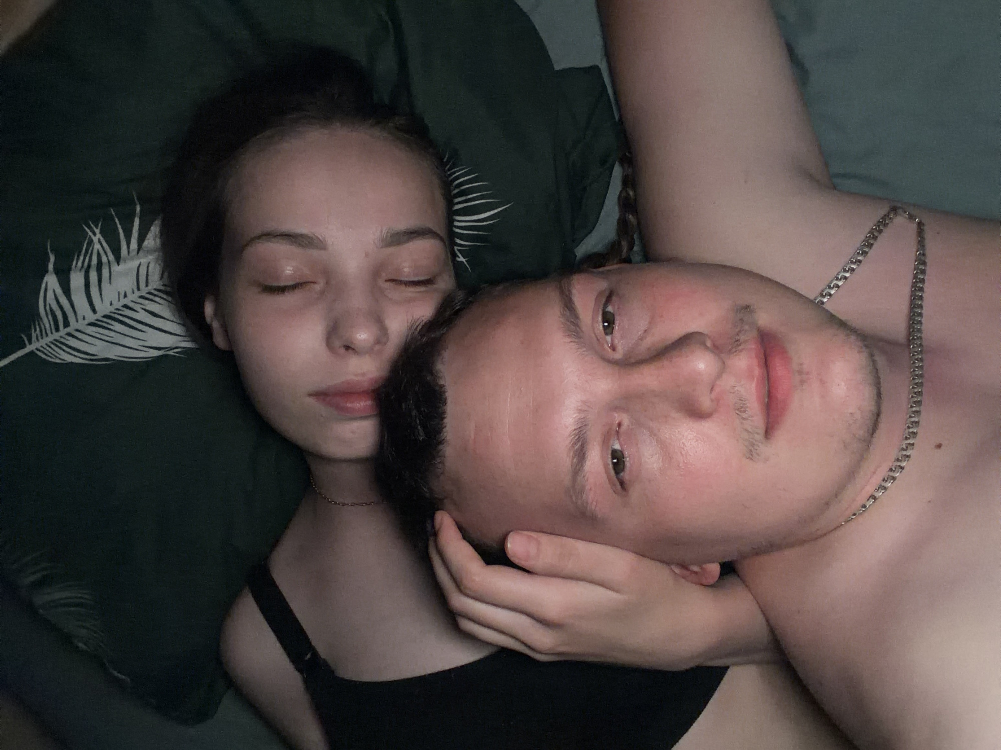 Intimate evening moments in Chaikovsky bedroom and shower