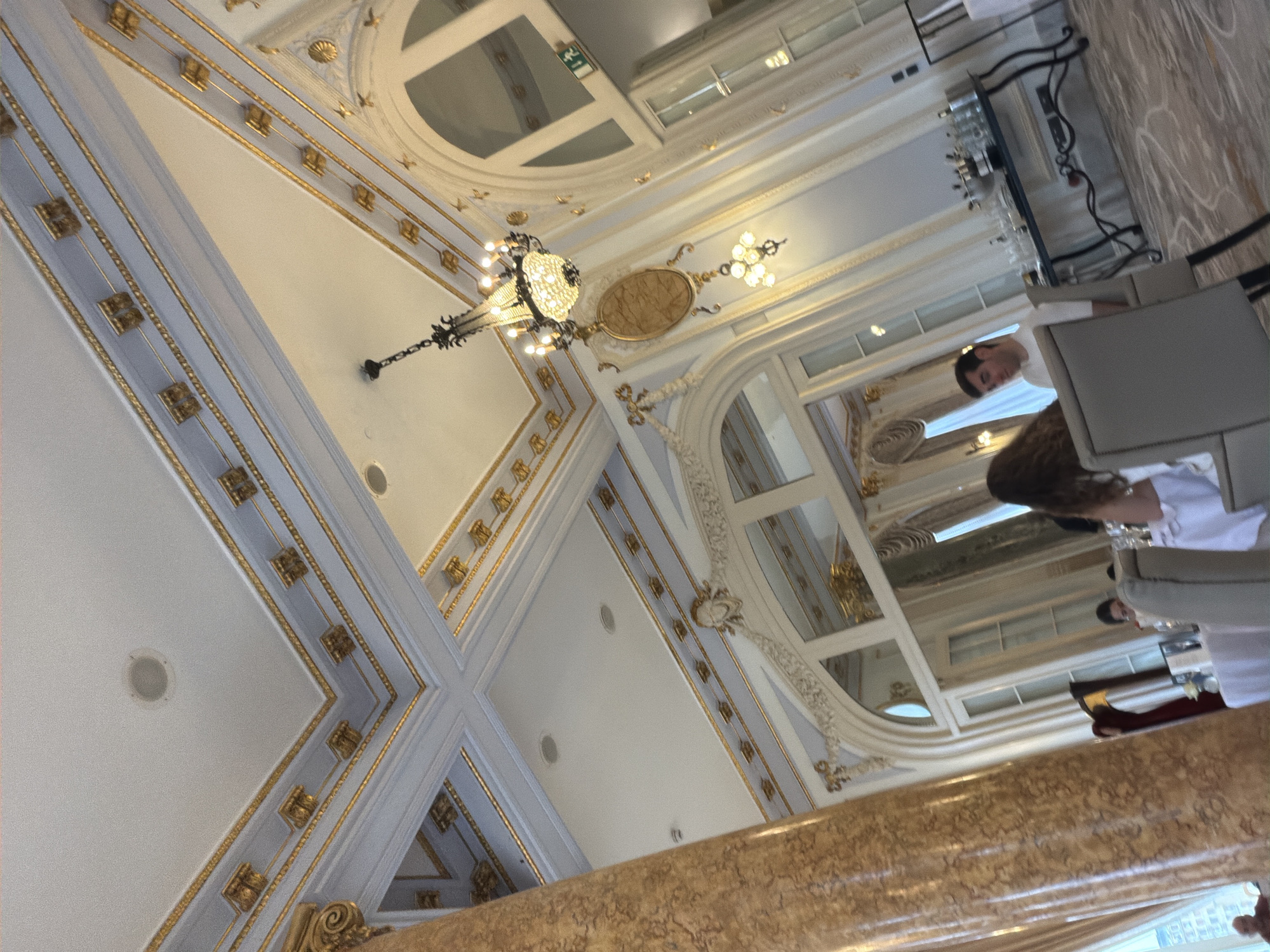 Classical building interior documented in San Sebastián