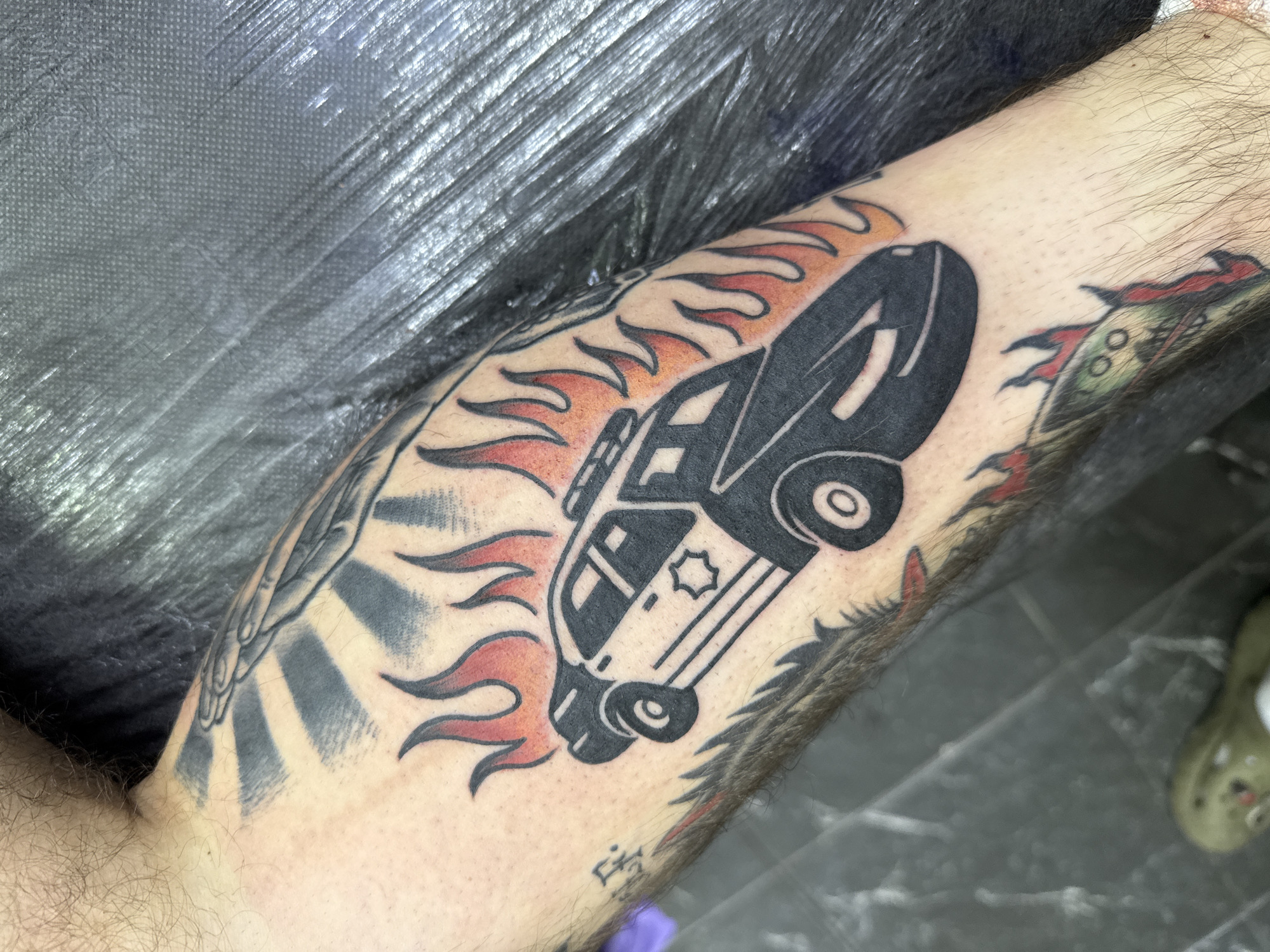 Traditional tattoo art on display in Moscow