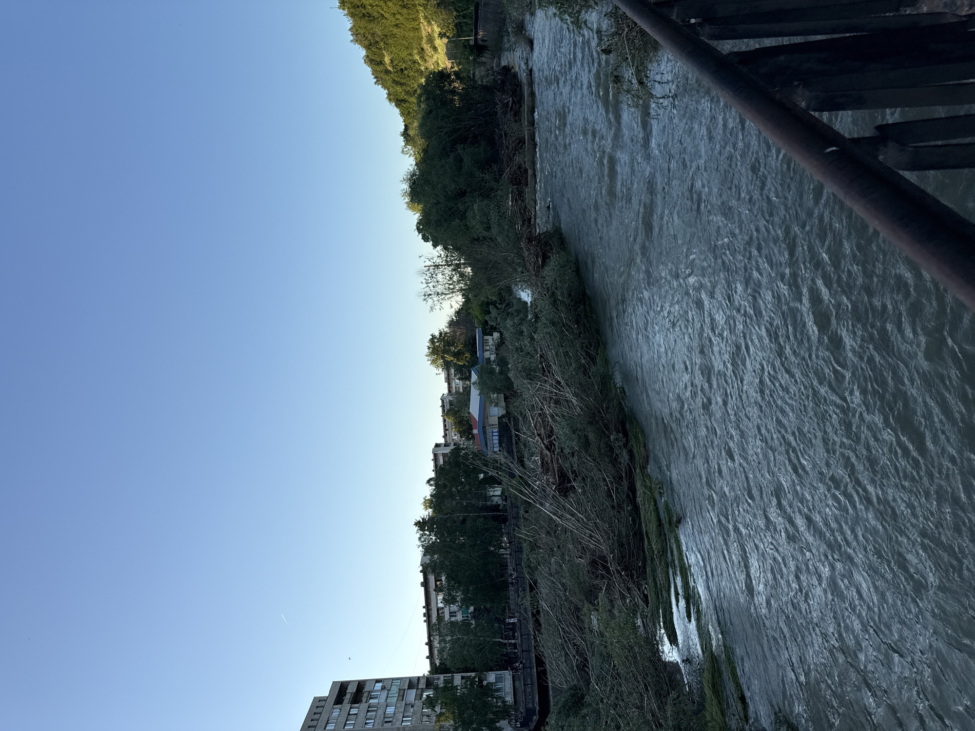 Visitor documents sightseeing tour through historic Lovech, Bulgaria