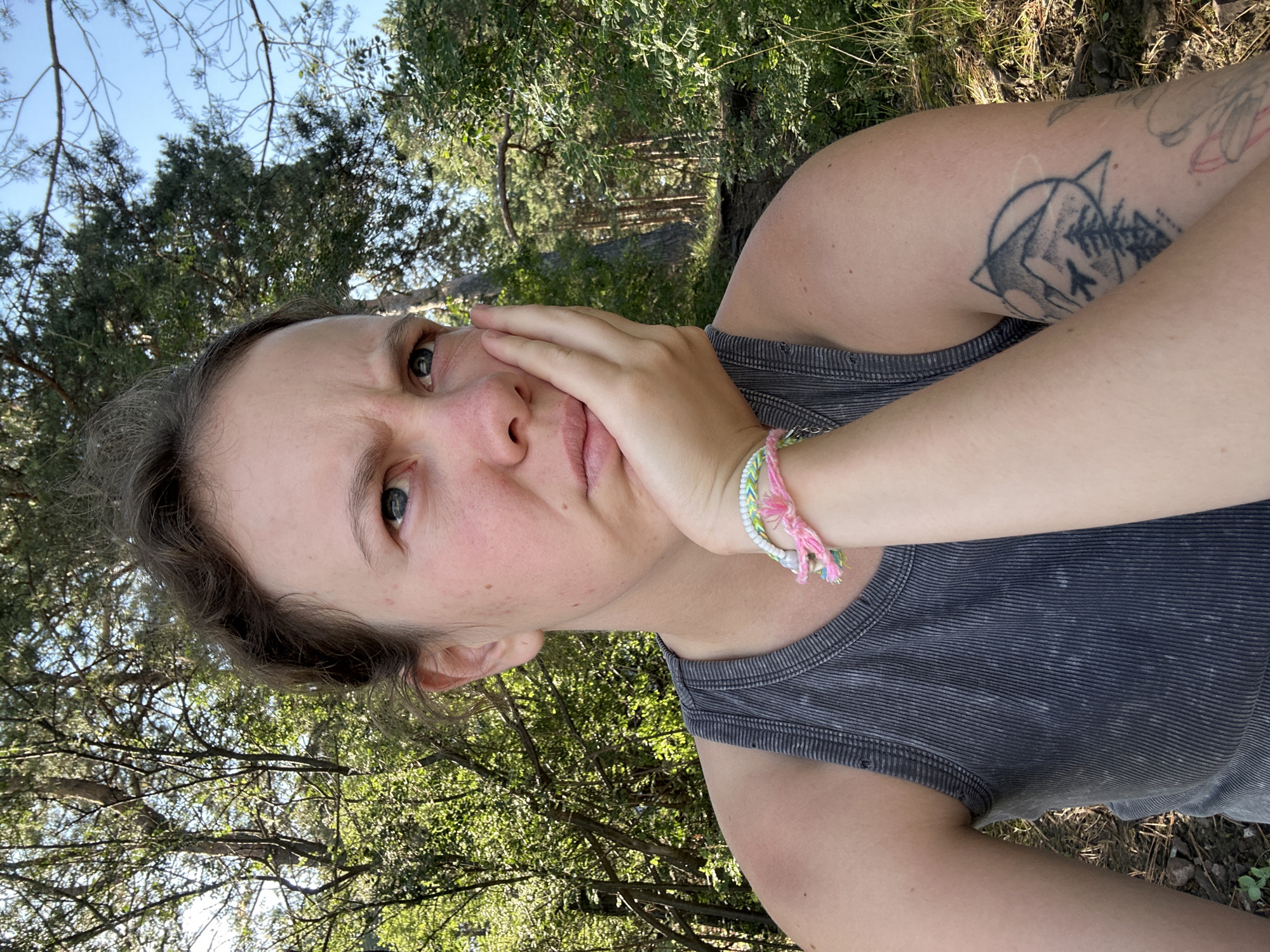 Lakeside beach and outdoor selfies near Nikolo-Petrovka, Russia