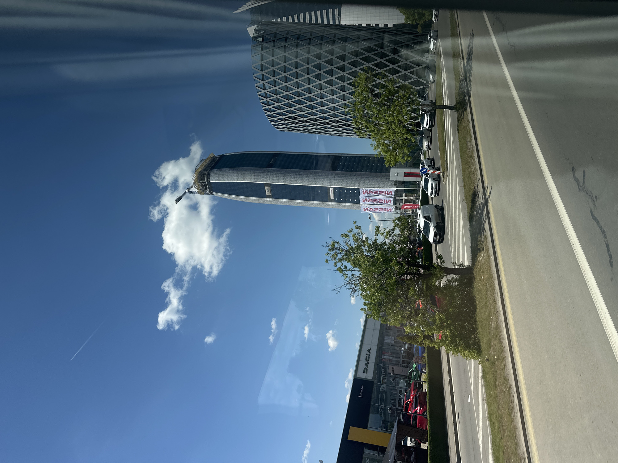 Street view captures Dacia dealership in Sofia, Bulgaria