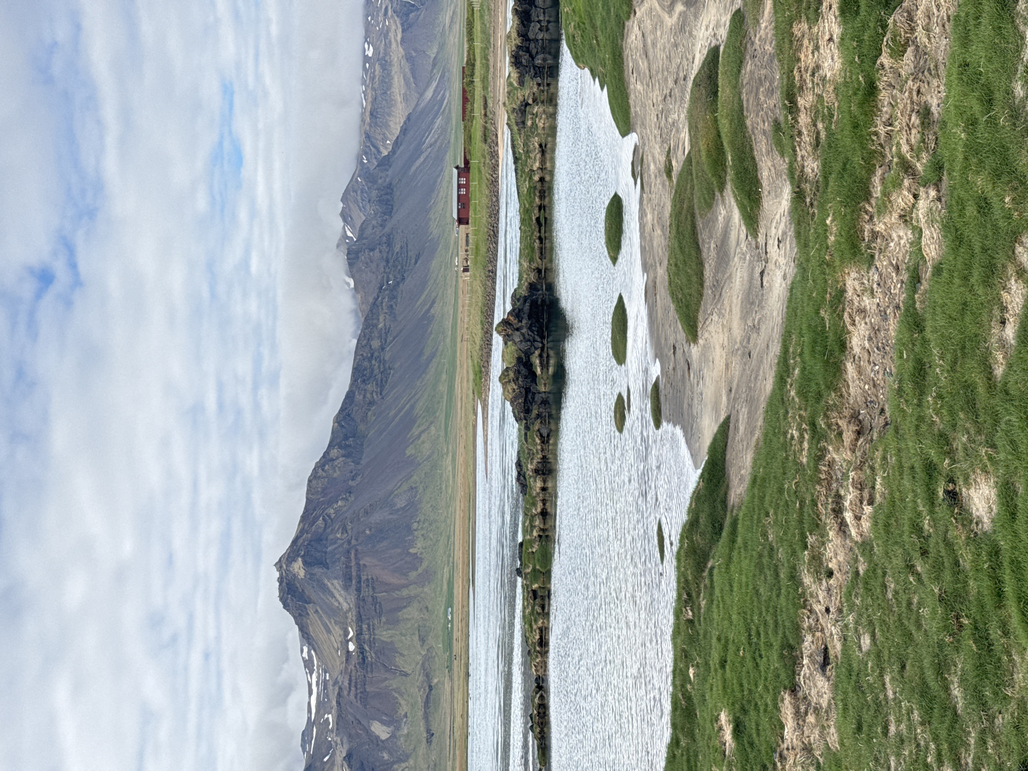 Witness captures serene coastal landscape at Búðir, Iceland