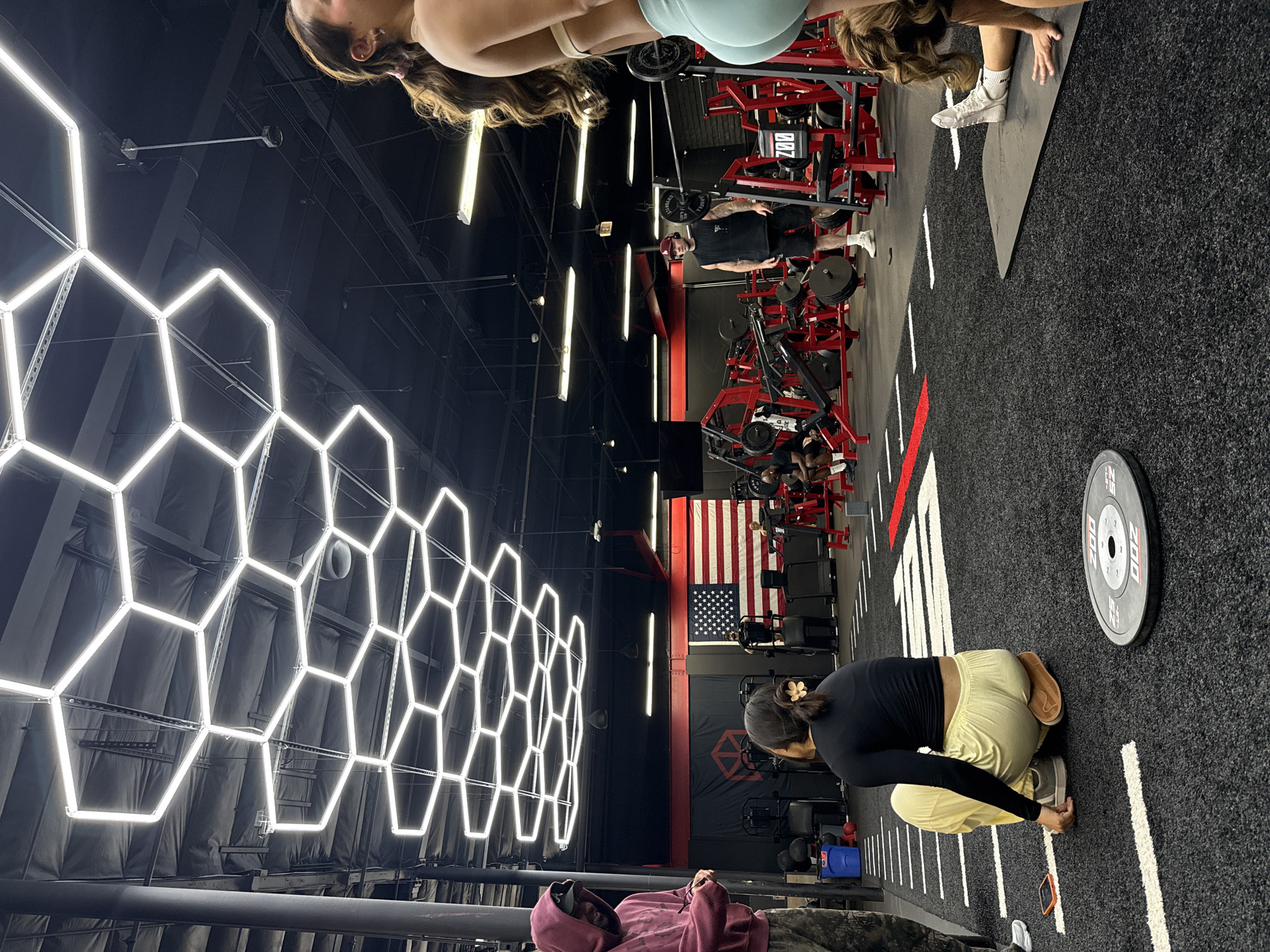 Evening workout session documented at Zoo Culture gym, Los Angeles