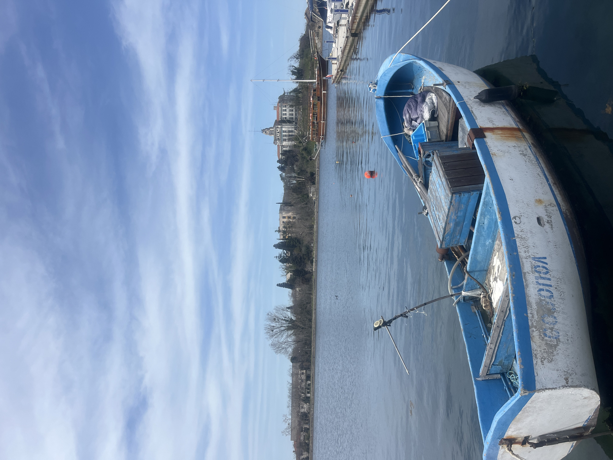 Peaceful morning scenes captured at Sozopol Bulgaria coastal marina