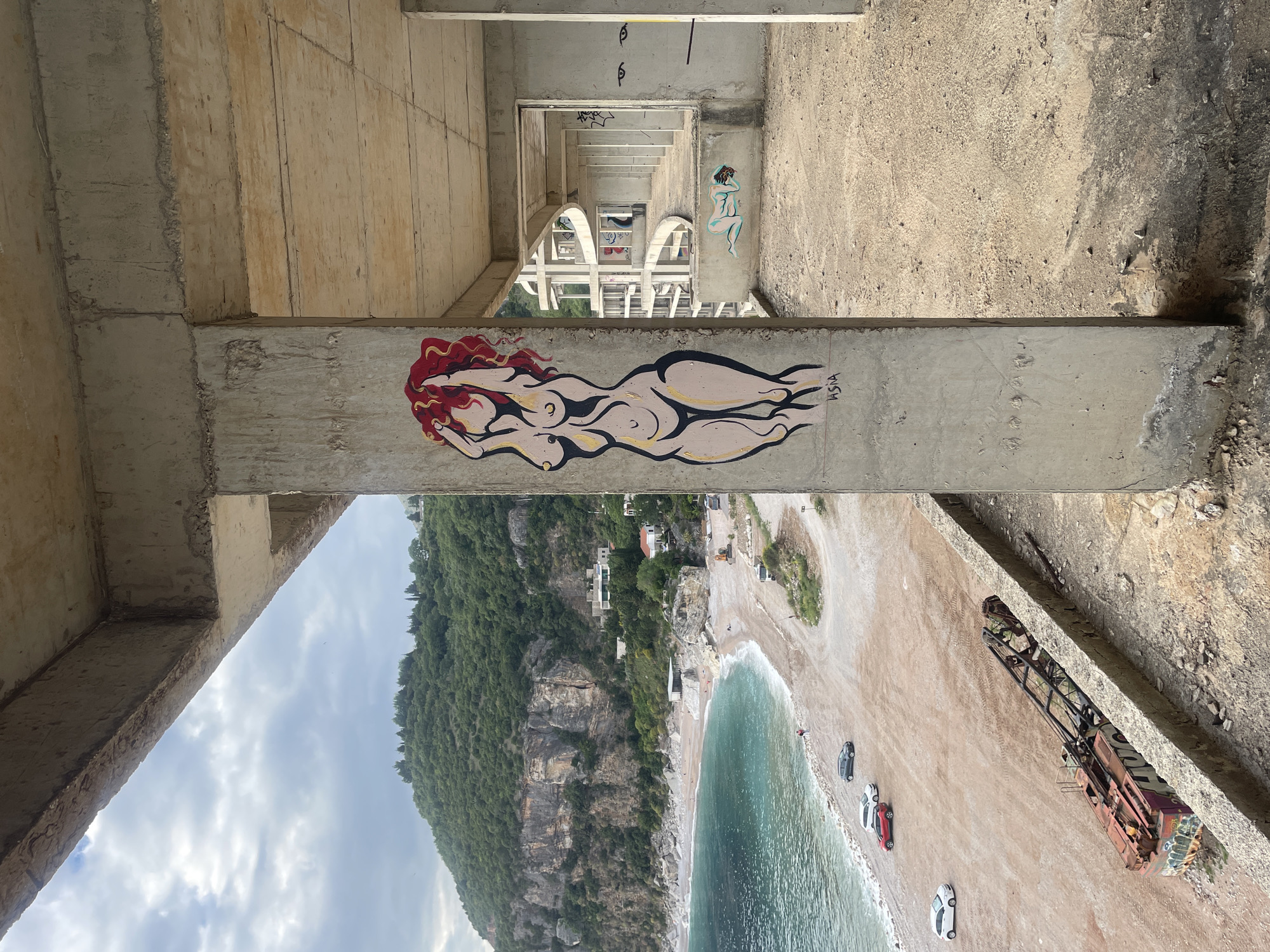Street art survey documents graffiti across abandoned Montenegro structures