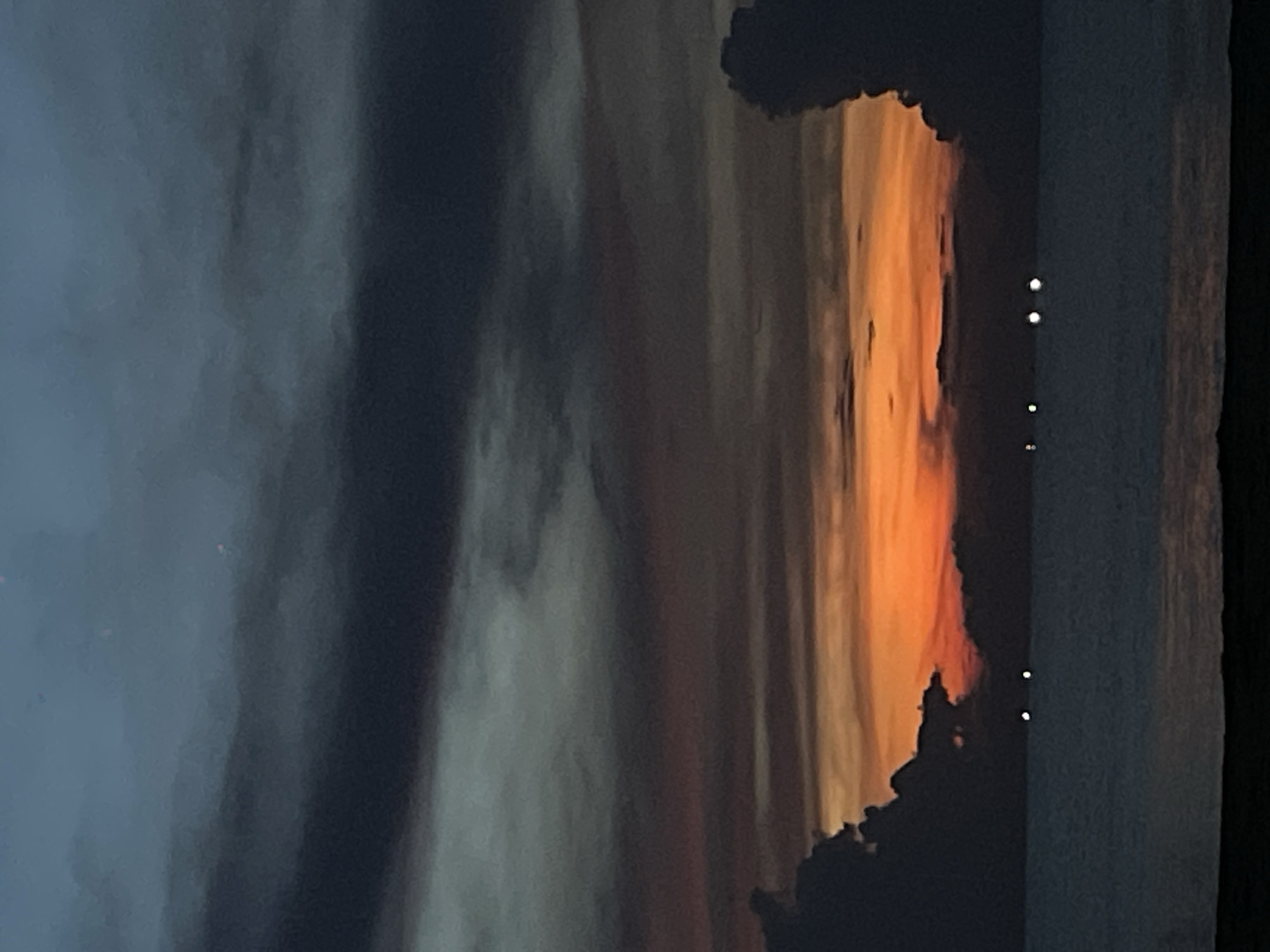 Da Nang beachfront sunset, shot from multiple angles at dusk