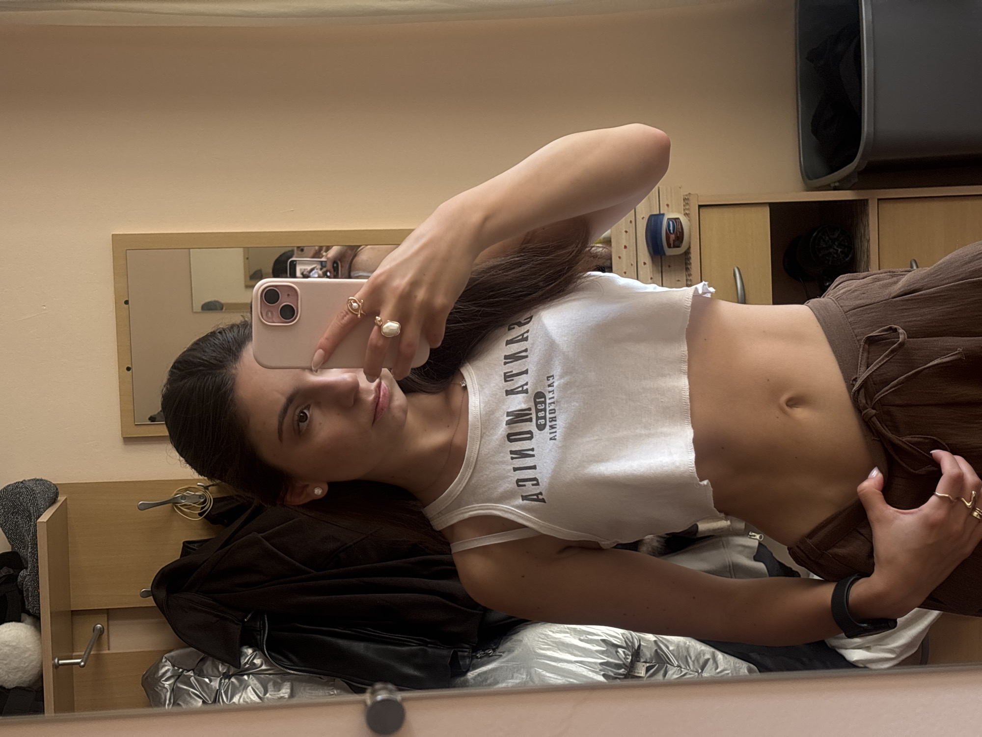 Apartment selfie session in Varna, Bulgaria.