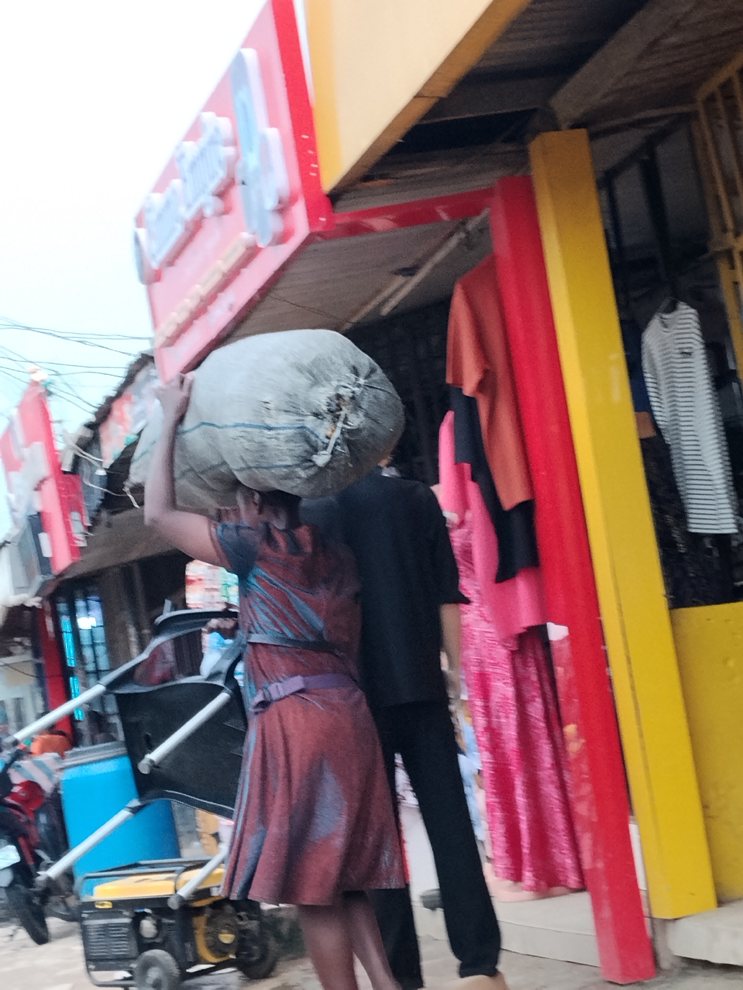 Daily street life documented in Umuode Nigeria commercial district