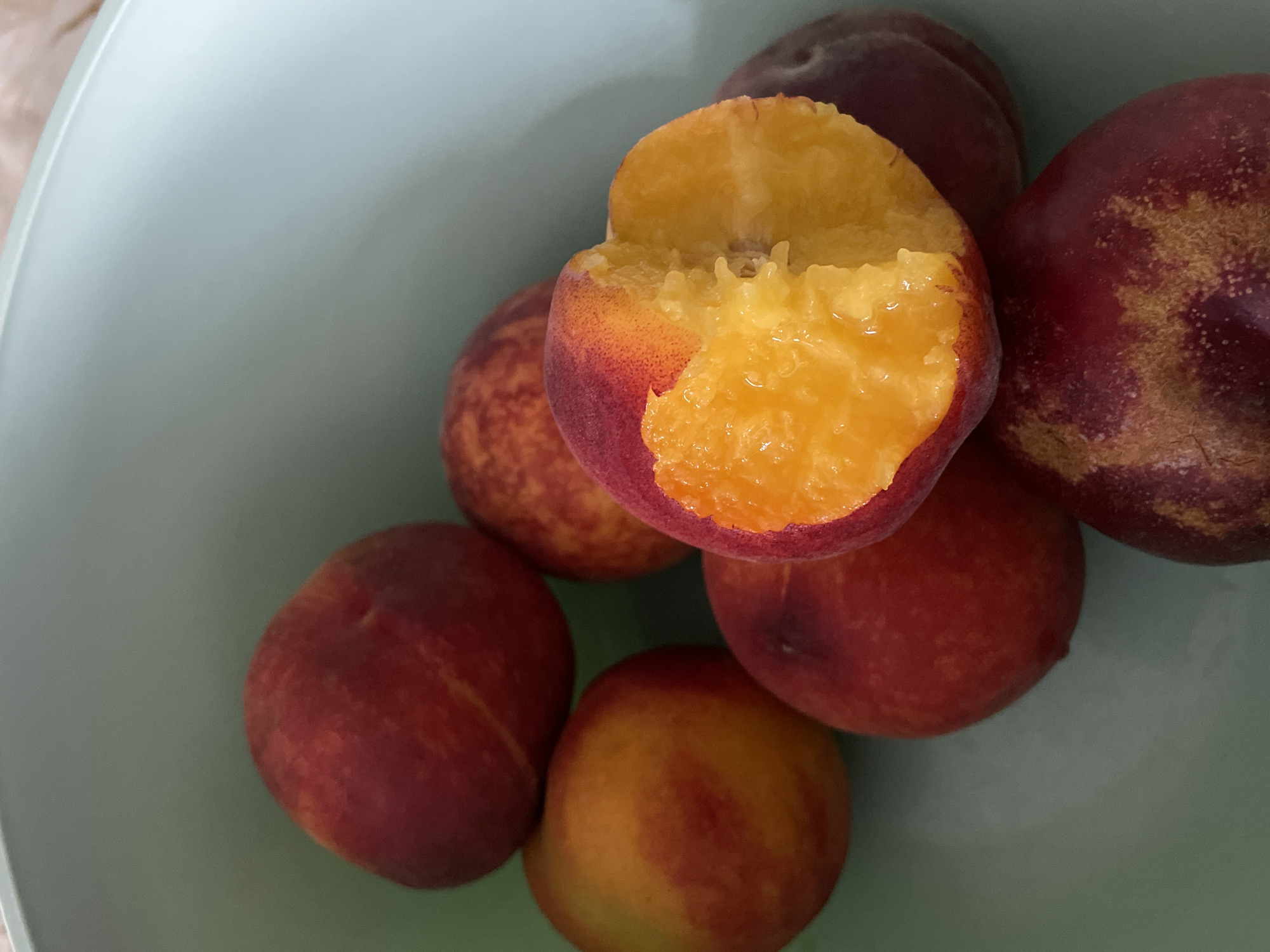 Fresh summer fruit, up close in Timișoara
