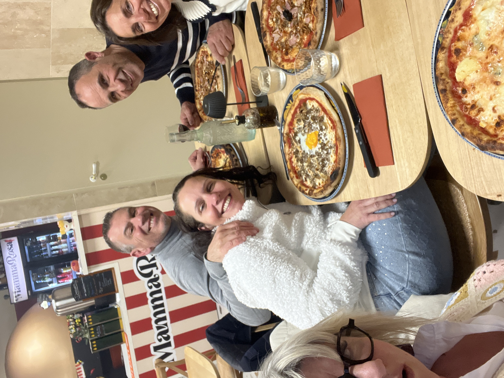 Group dinner and photos at Mamma Rosa restaurant