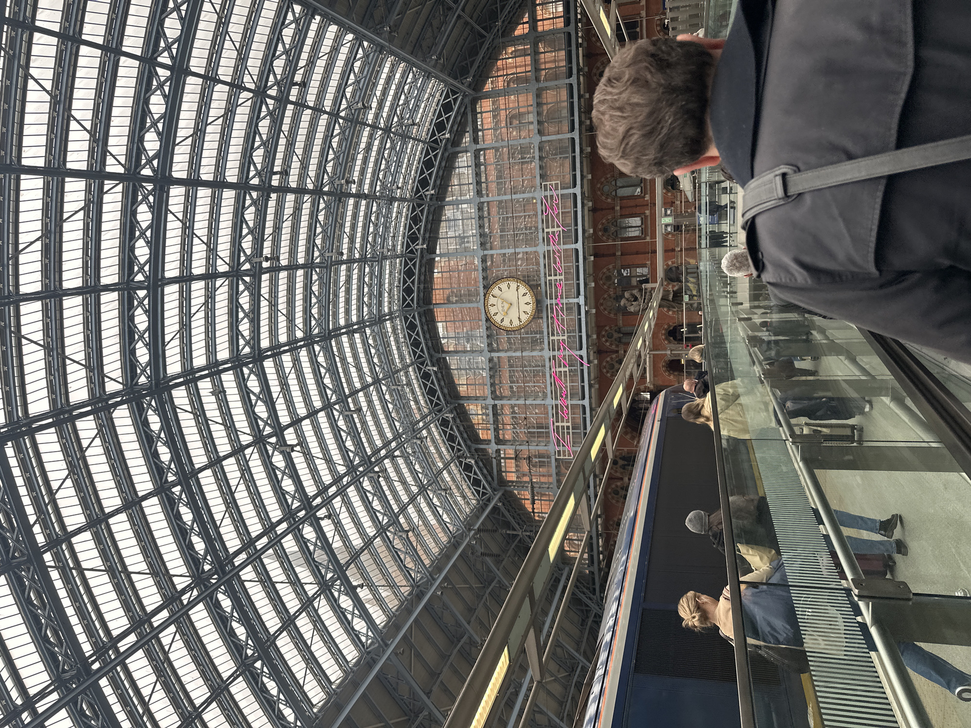 St Pancras Station's grand Victorian architecture documented