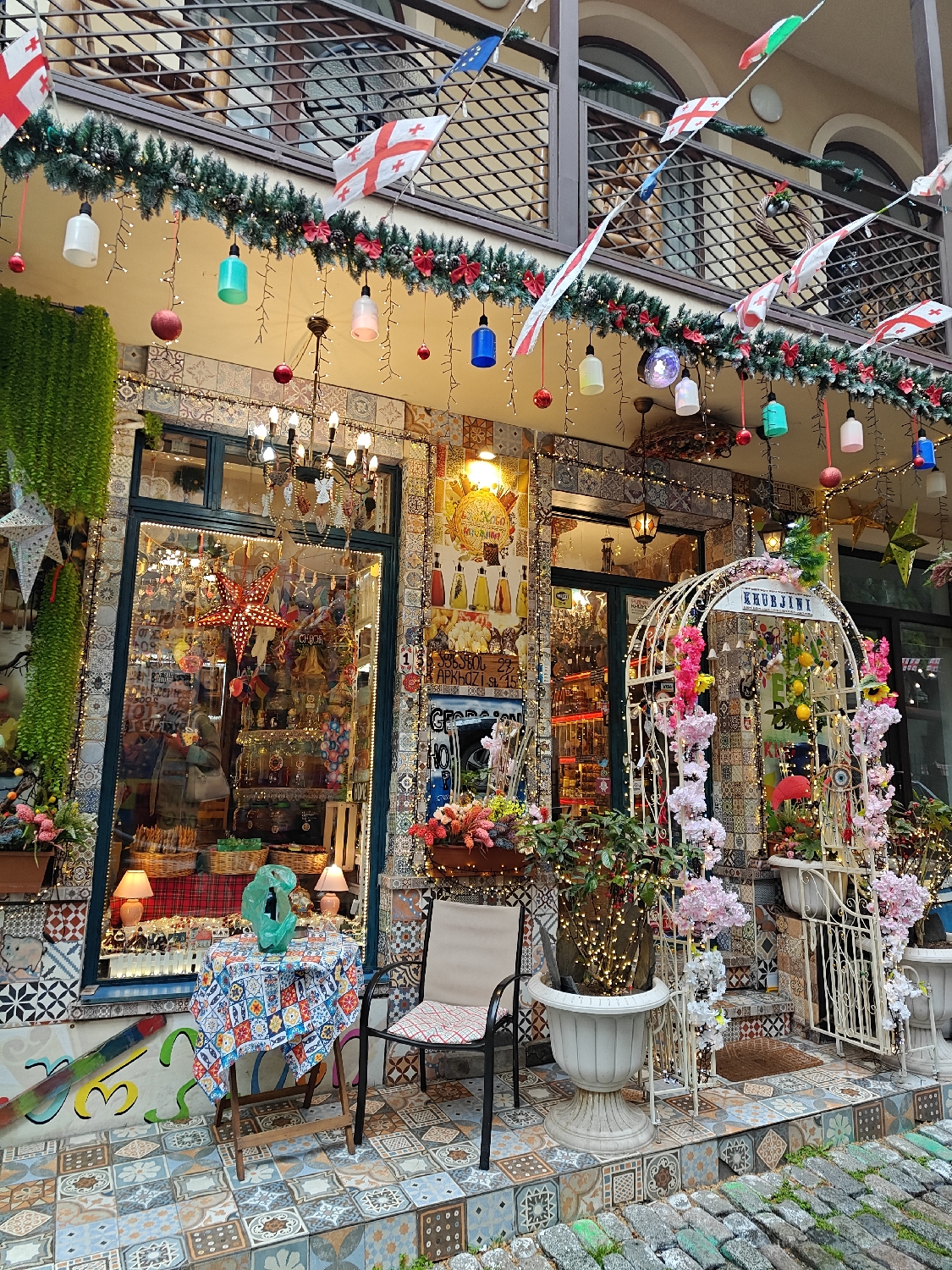 Witness documents colorful historic Tbilisi architecture and streetscapes